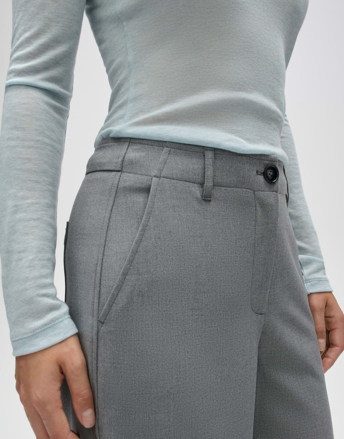 Die Barrel-Leg-Hose Myha horizon