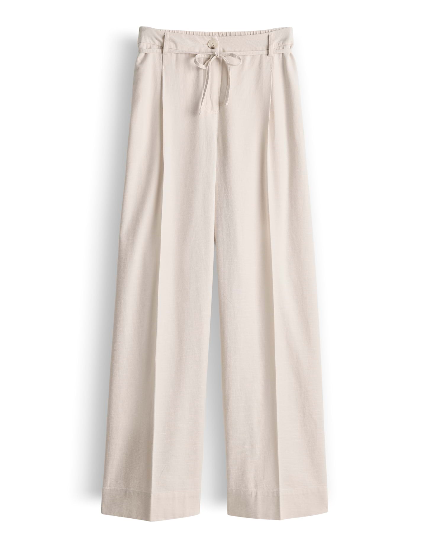 Die luftige Leinenhose mit Bindedetail