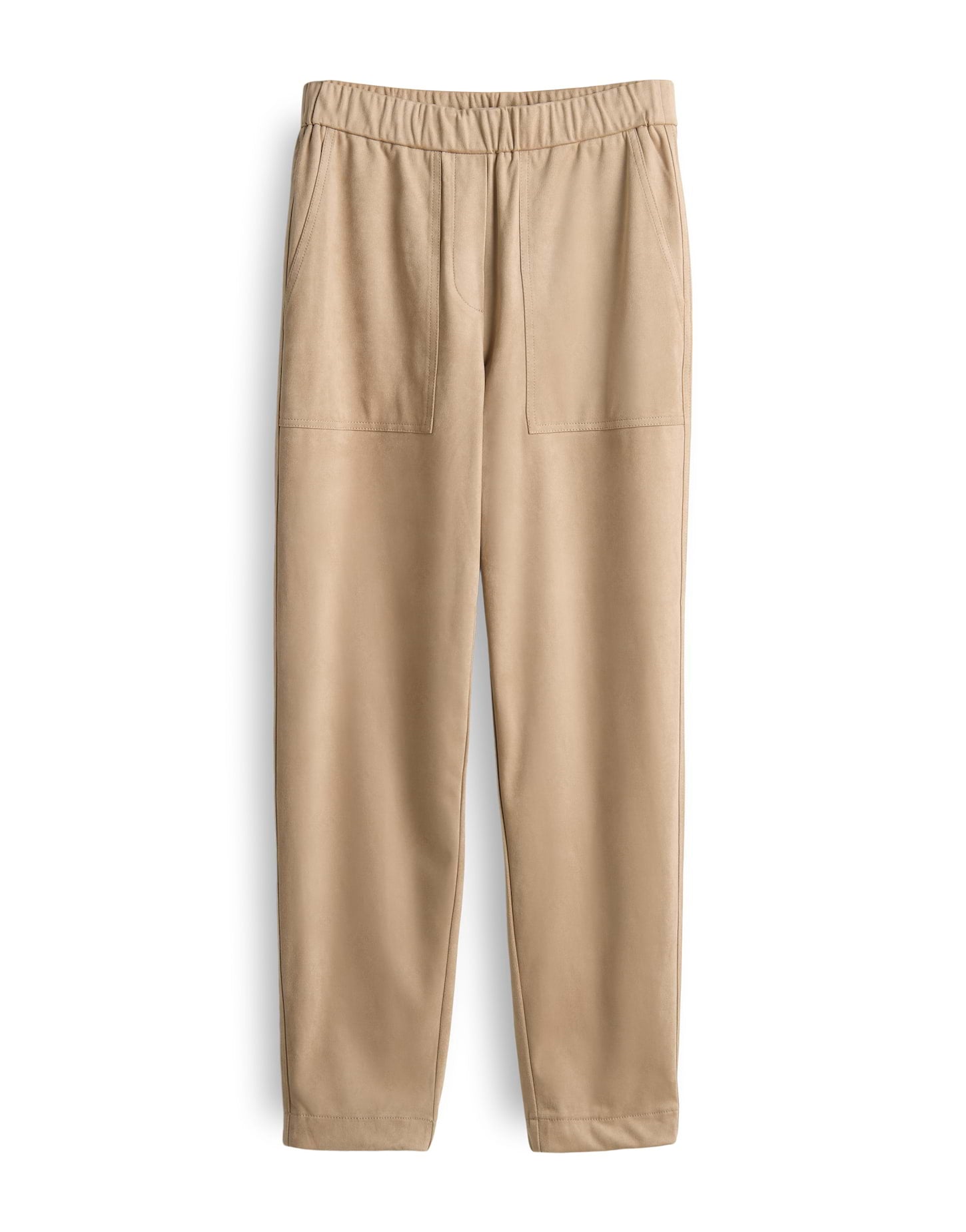 Relaxed Fit Hose aus Velourslederimitat "Myha velour"