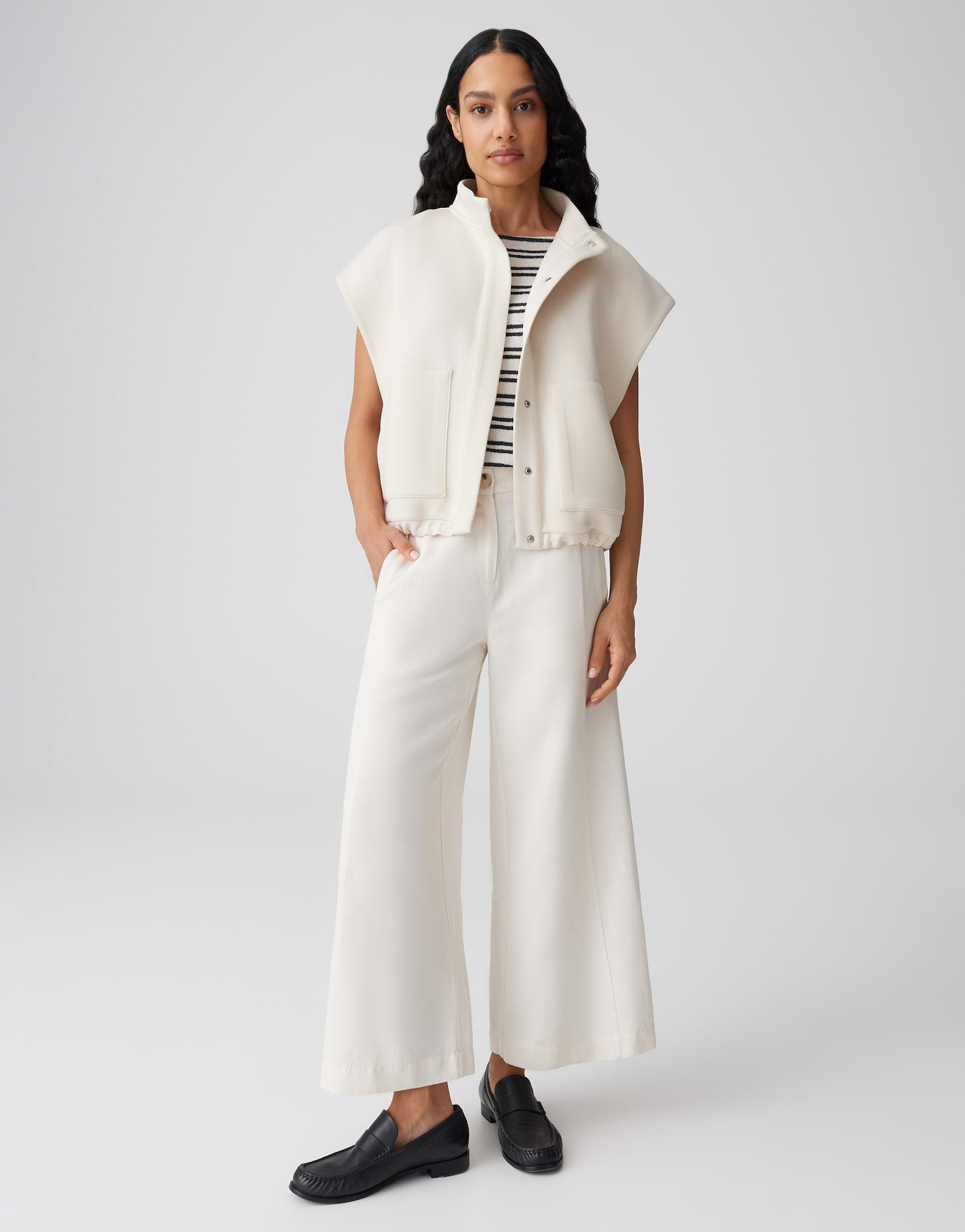 Die fließende Wide-Leg-Hose