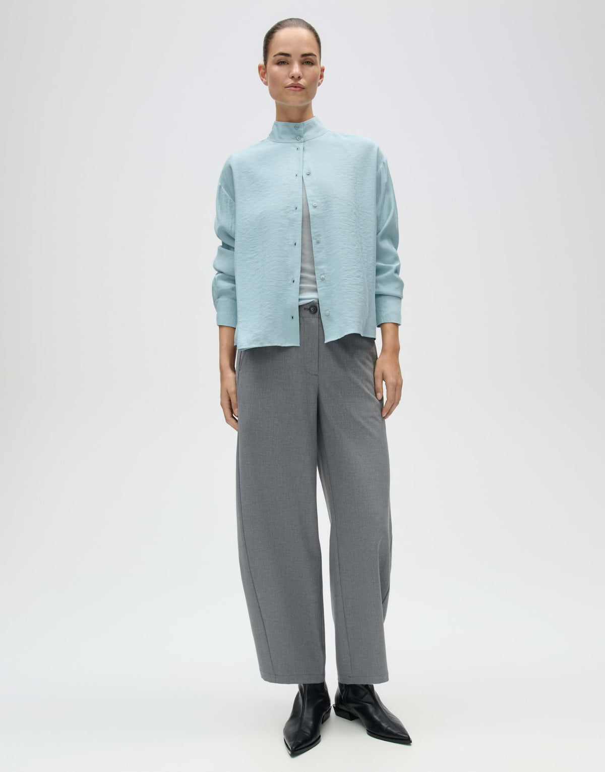 Die Barrel-Leg-Hose Myha horizon
