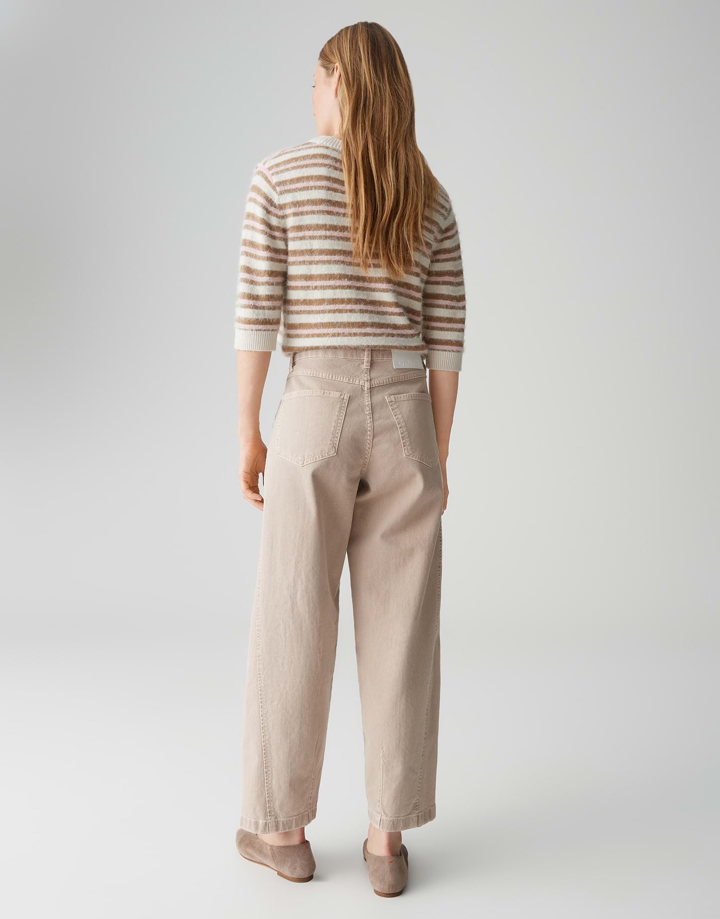 Stylische Barrel Leg Jeans in neuer Color-Waschung