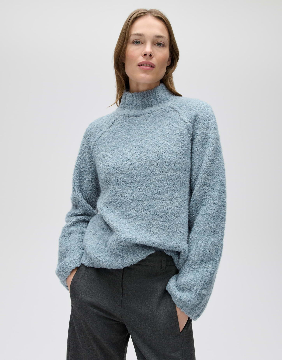 Der Bouclé-Pullover Porizon