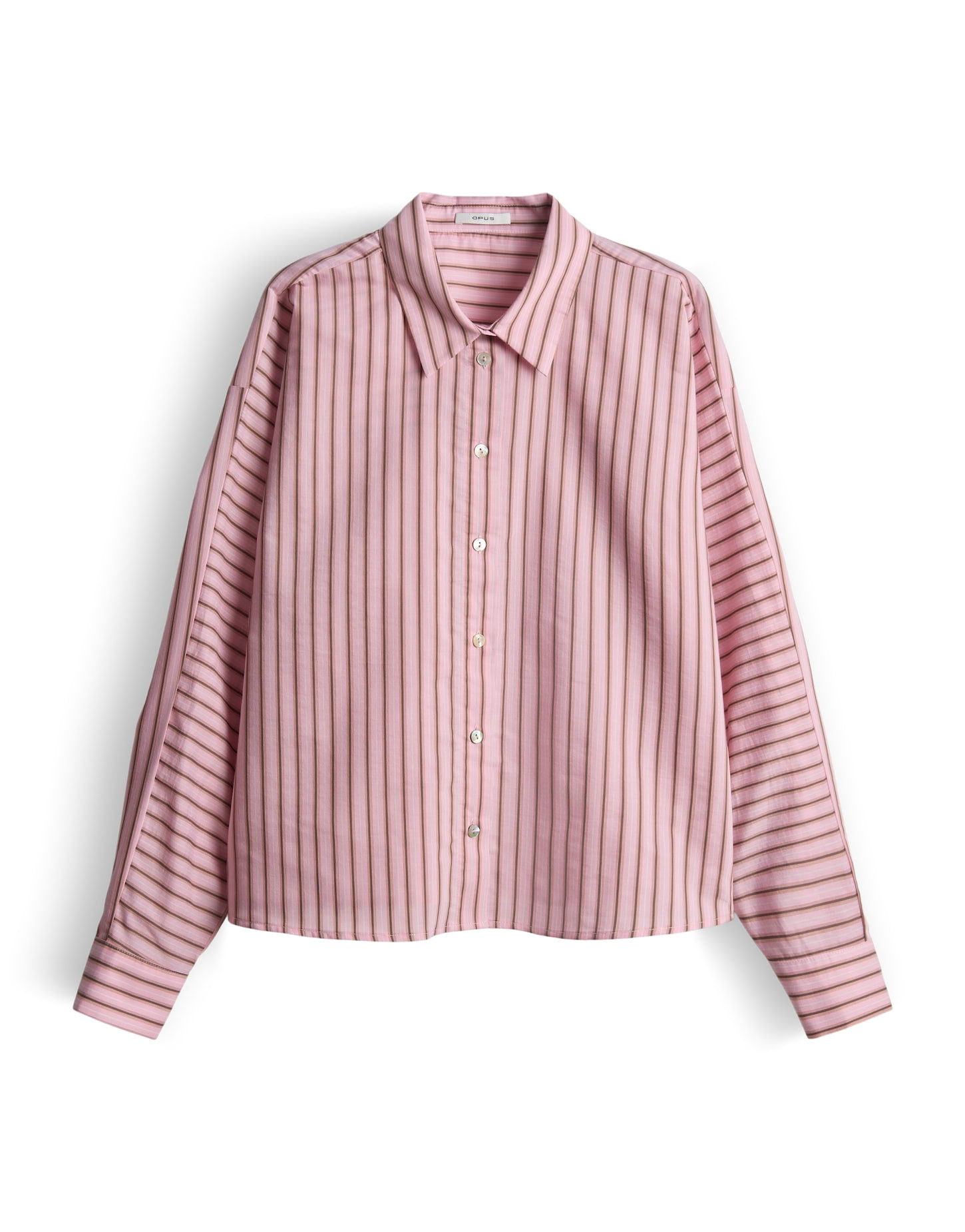 Stylische Bluse mit Streifen & modernem Fledermausärmel