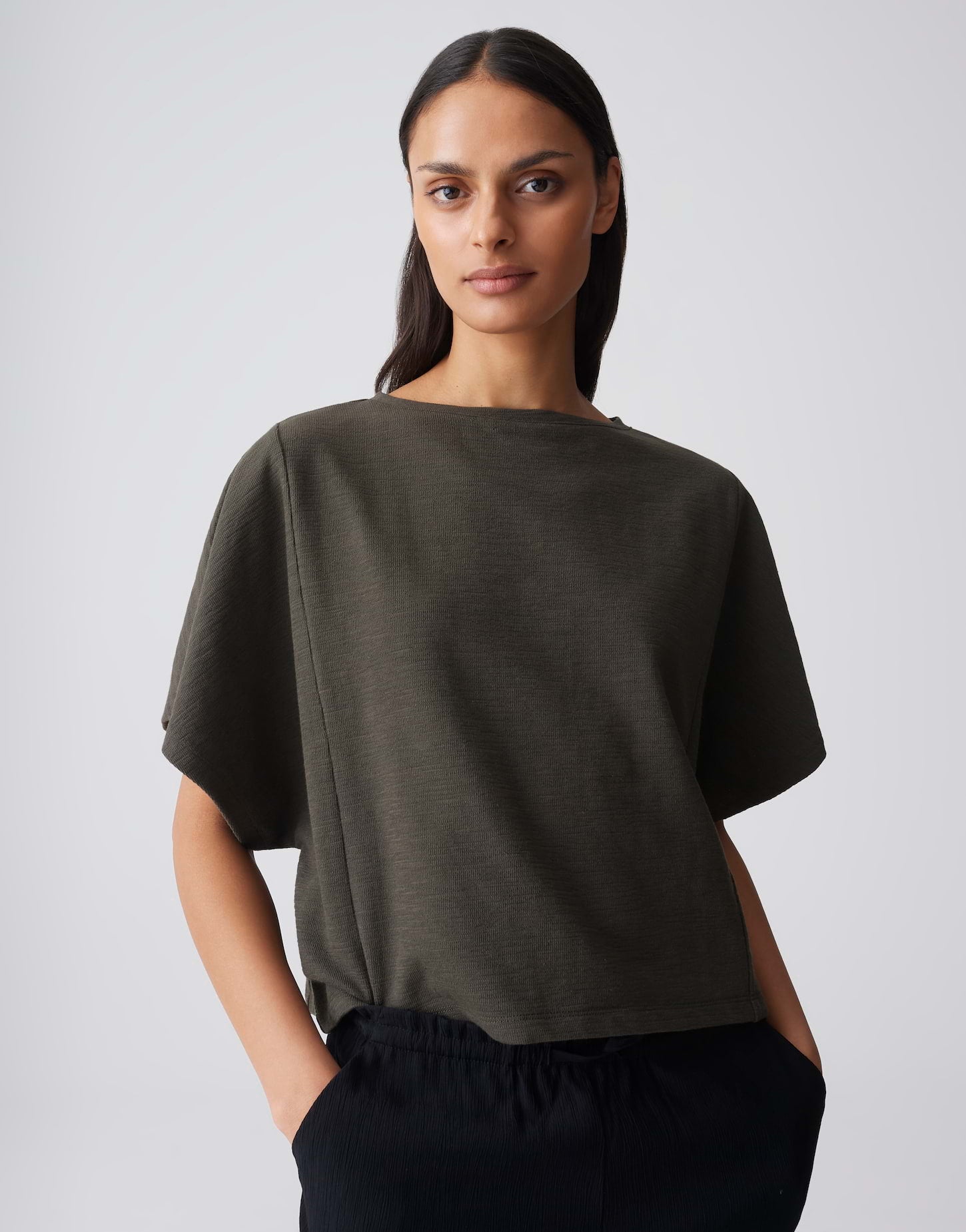 Dein strukturiertes Fledermaus-Shirt