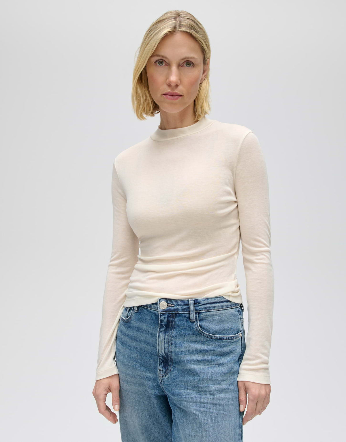 Das Stehkragenshirt Sewolli