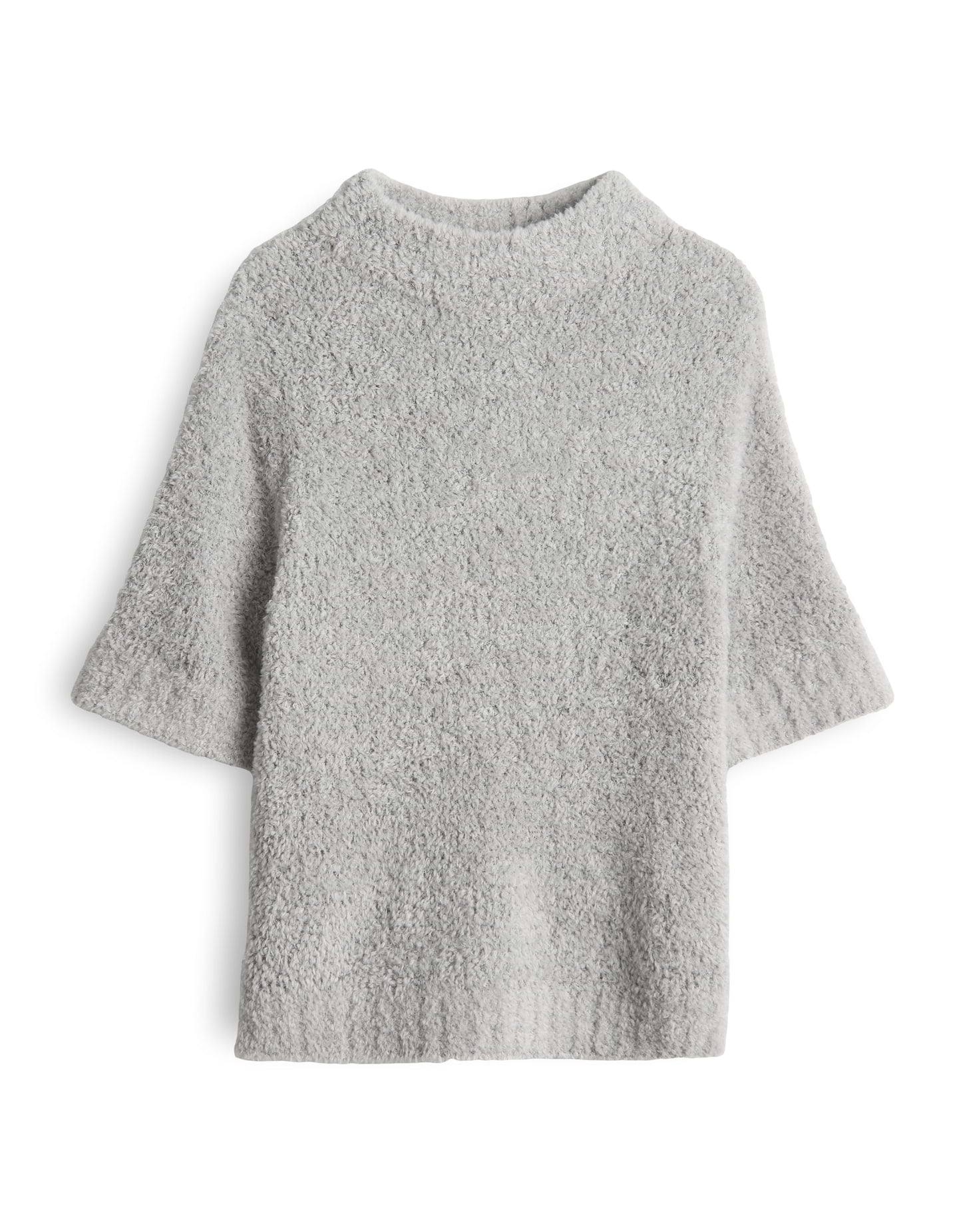 Plüschiger Strickpulli mit Stil