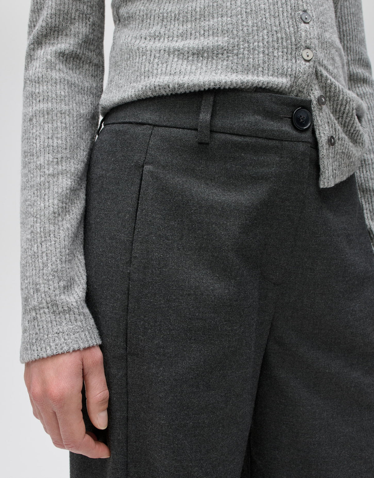 Die Wide Leg Pants Maiga Drapy