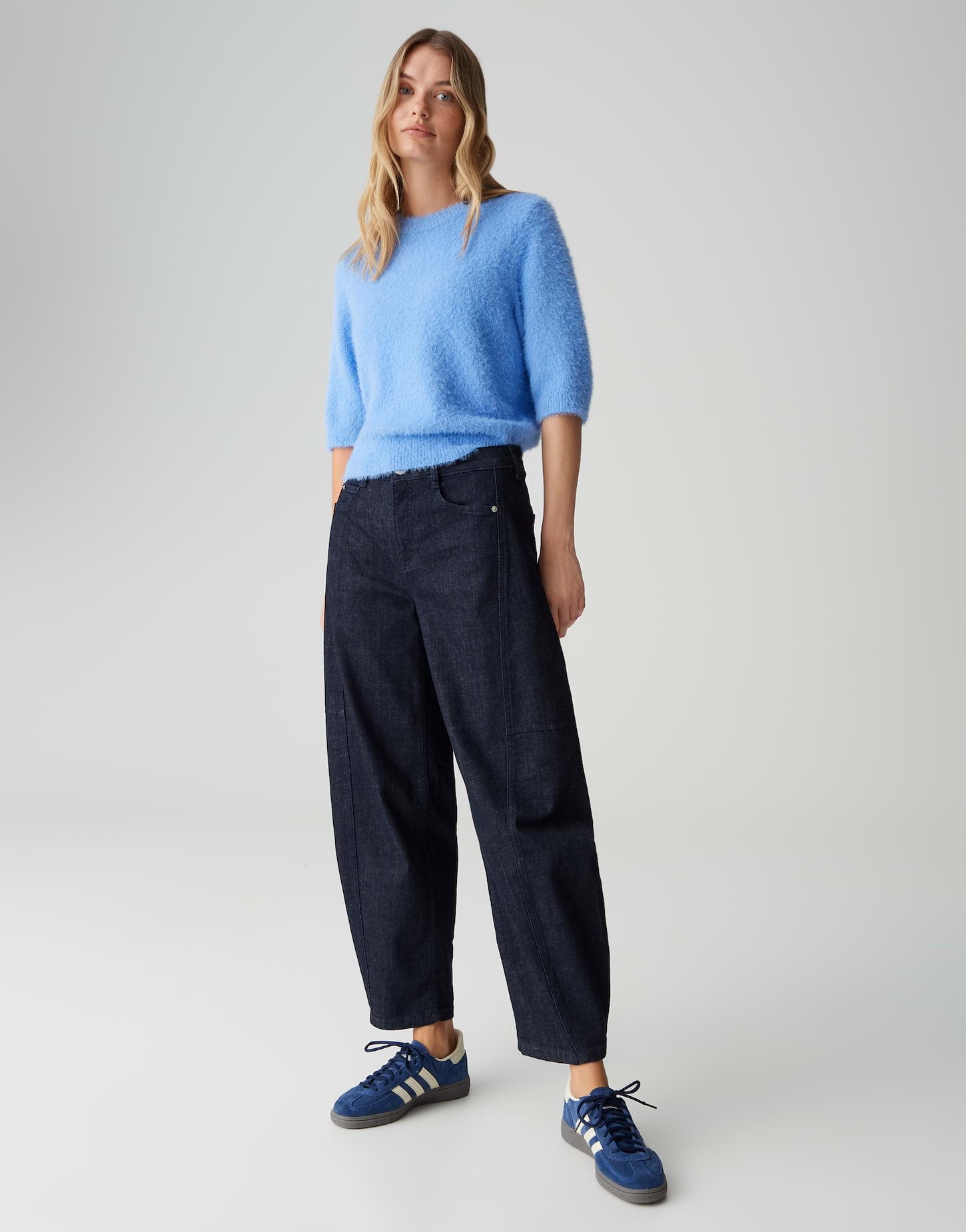 Flauschiger Strickpullover