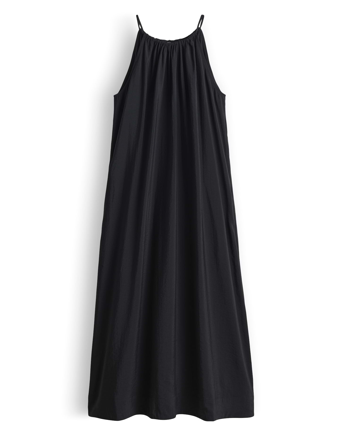 Das schwarze Halterneck-Kleid