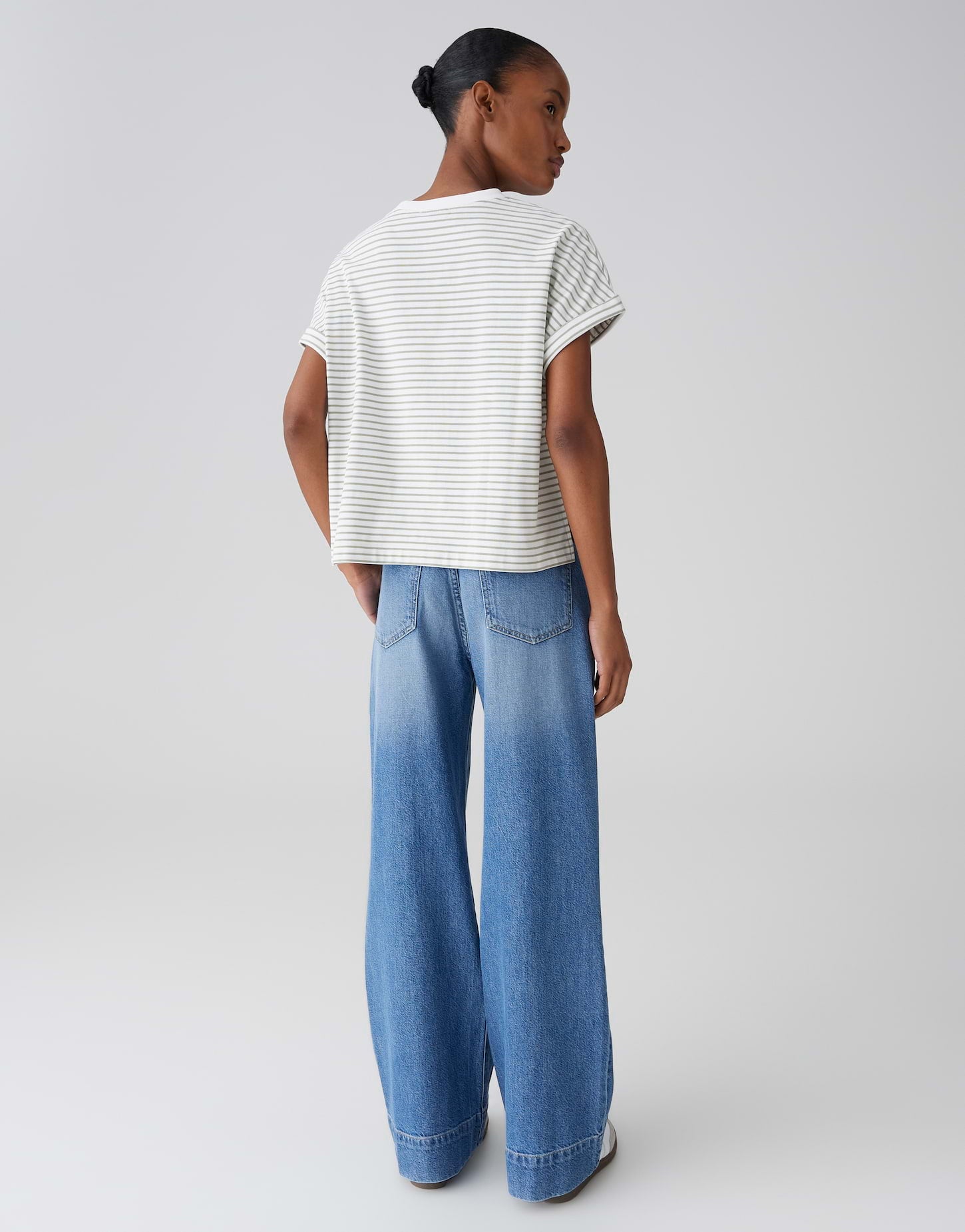 Das Boxy T-Shirt mit modernem Streifen-Look