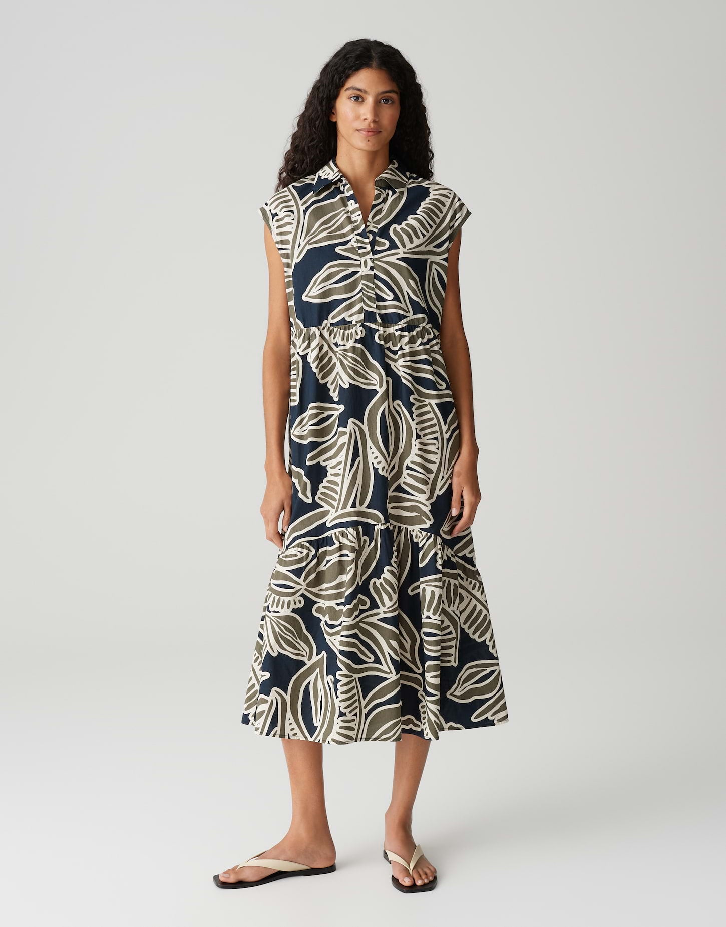 Midi-Kleid "Werisa tropical"