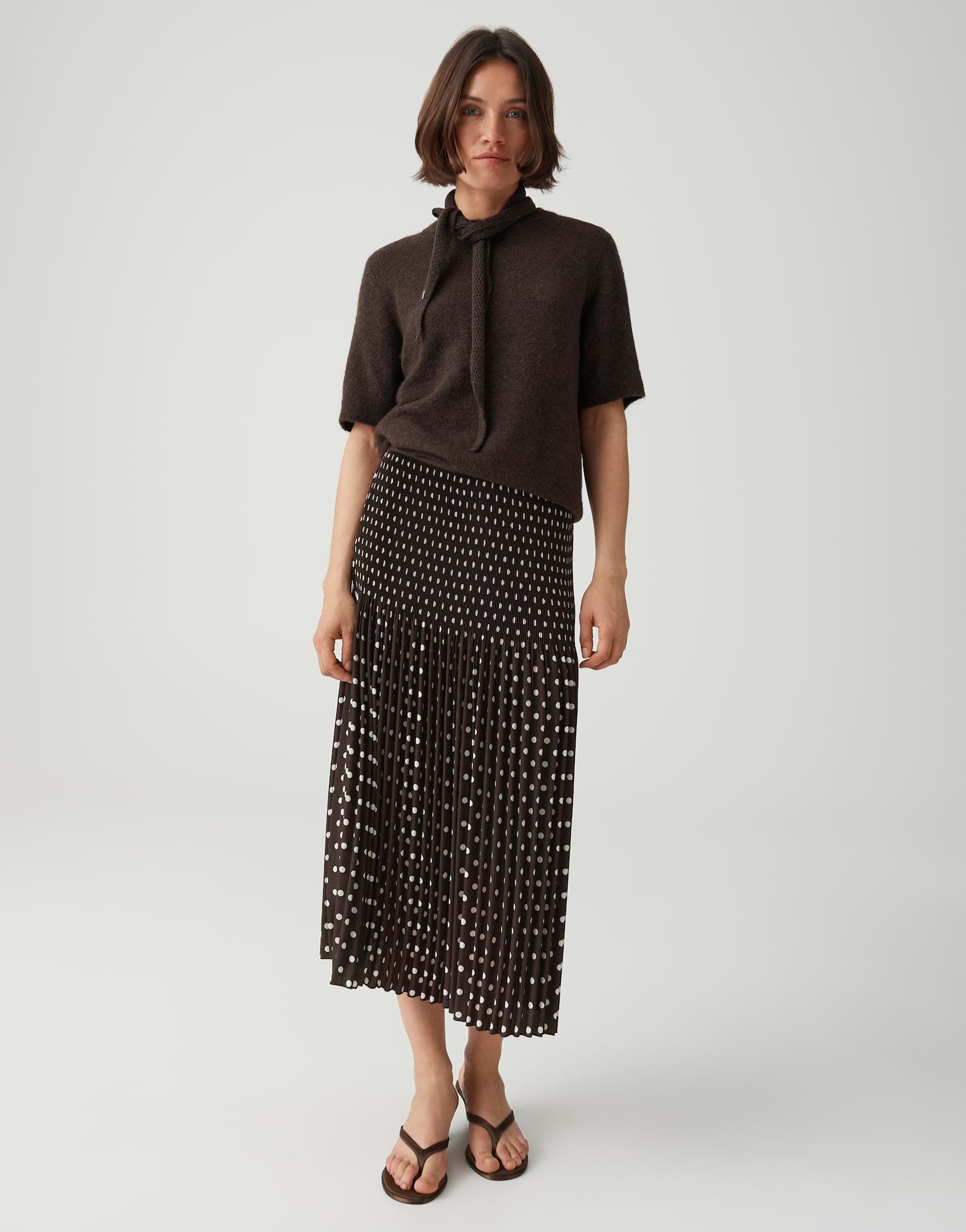 Edler Kurzarm-Strick – Der kuschelige Feinstrickpullover für cleane Layering-Looks