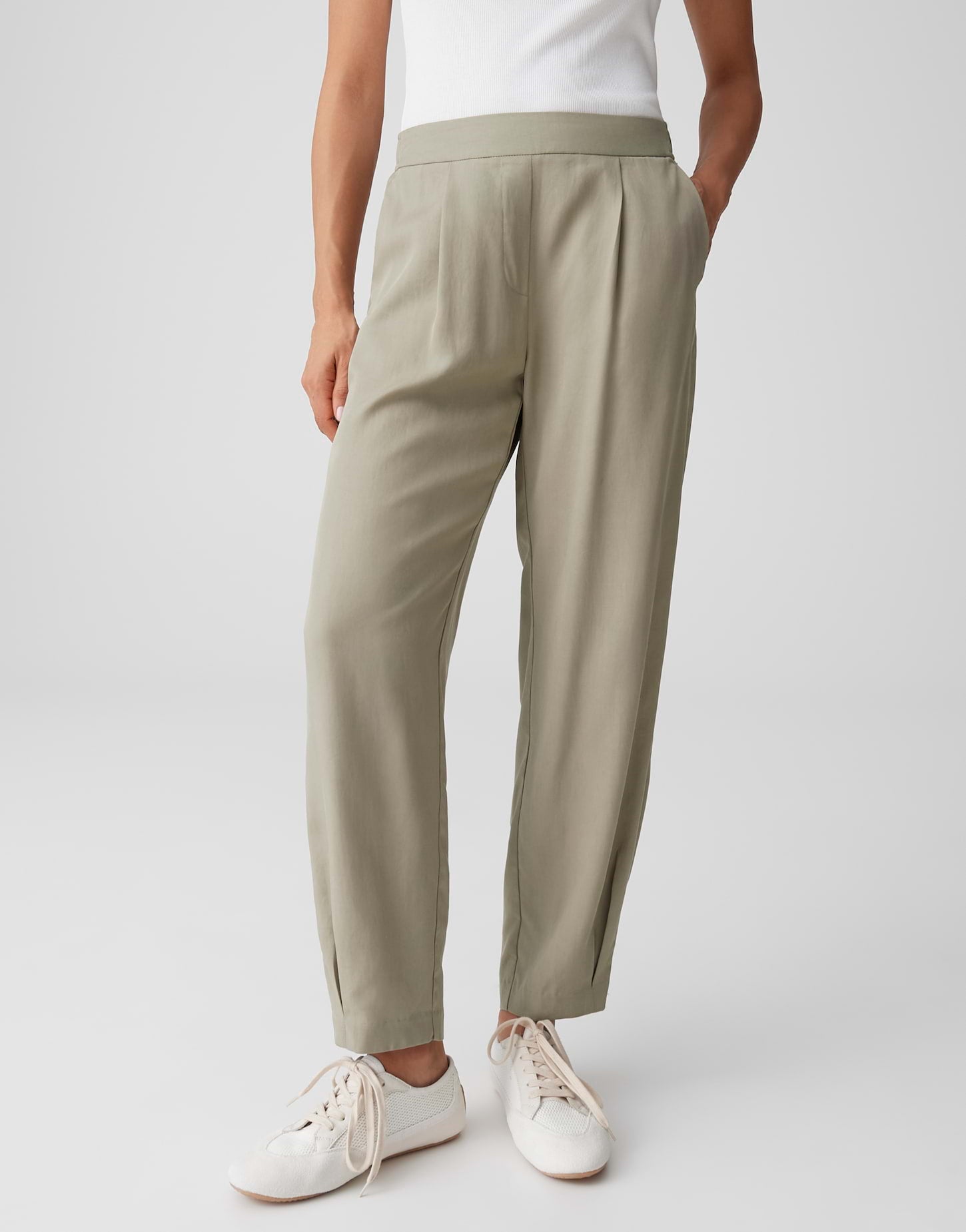 Die smarte Bundfaltenhose