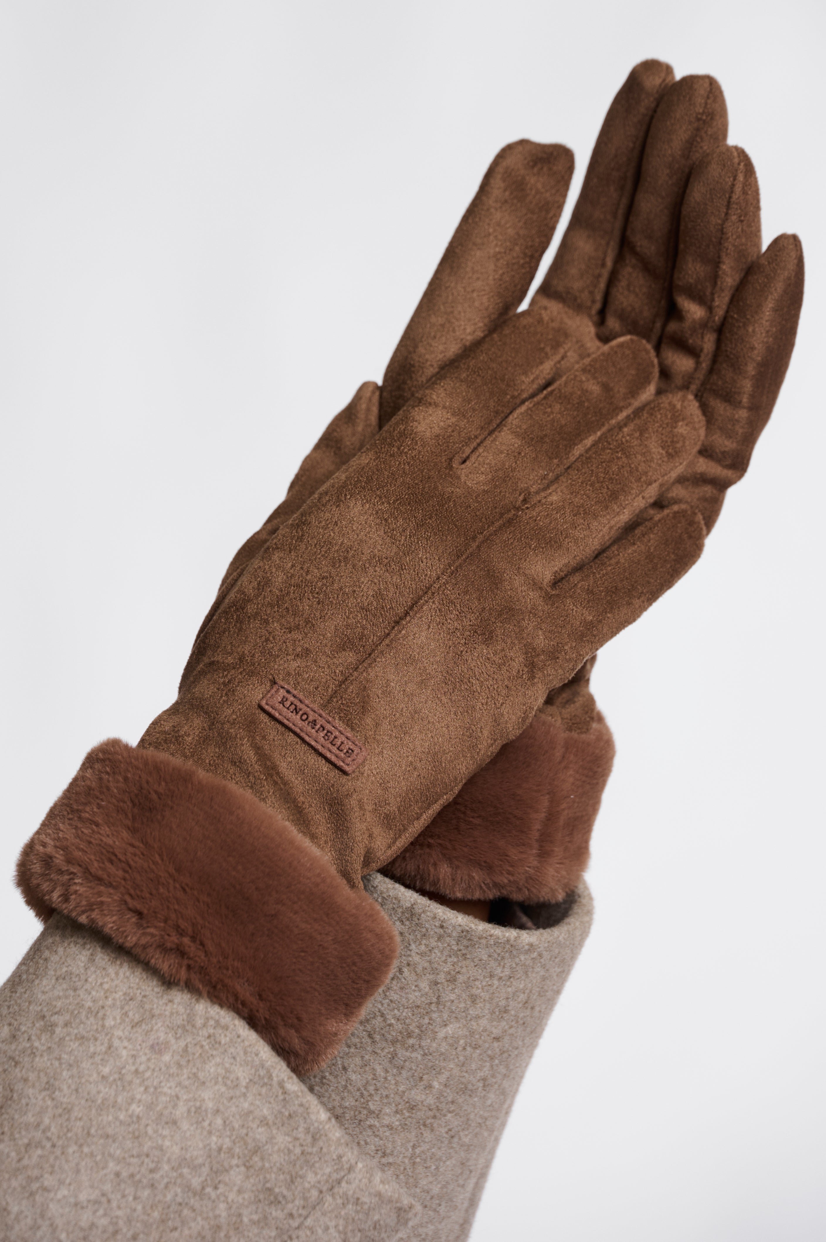 Handschuhe mit weichem Kunstfellbesatz "Danzo"