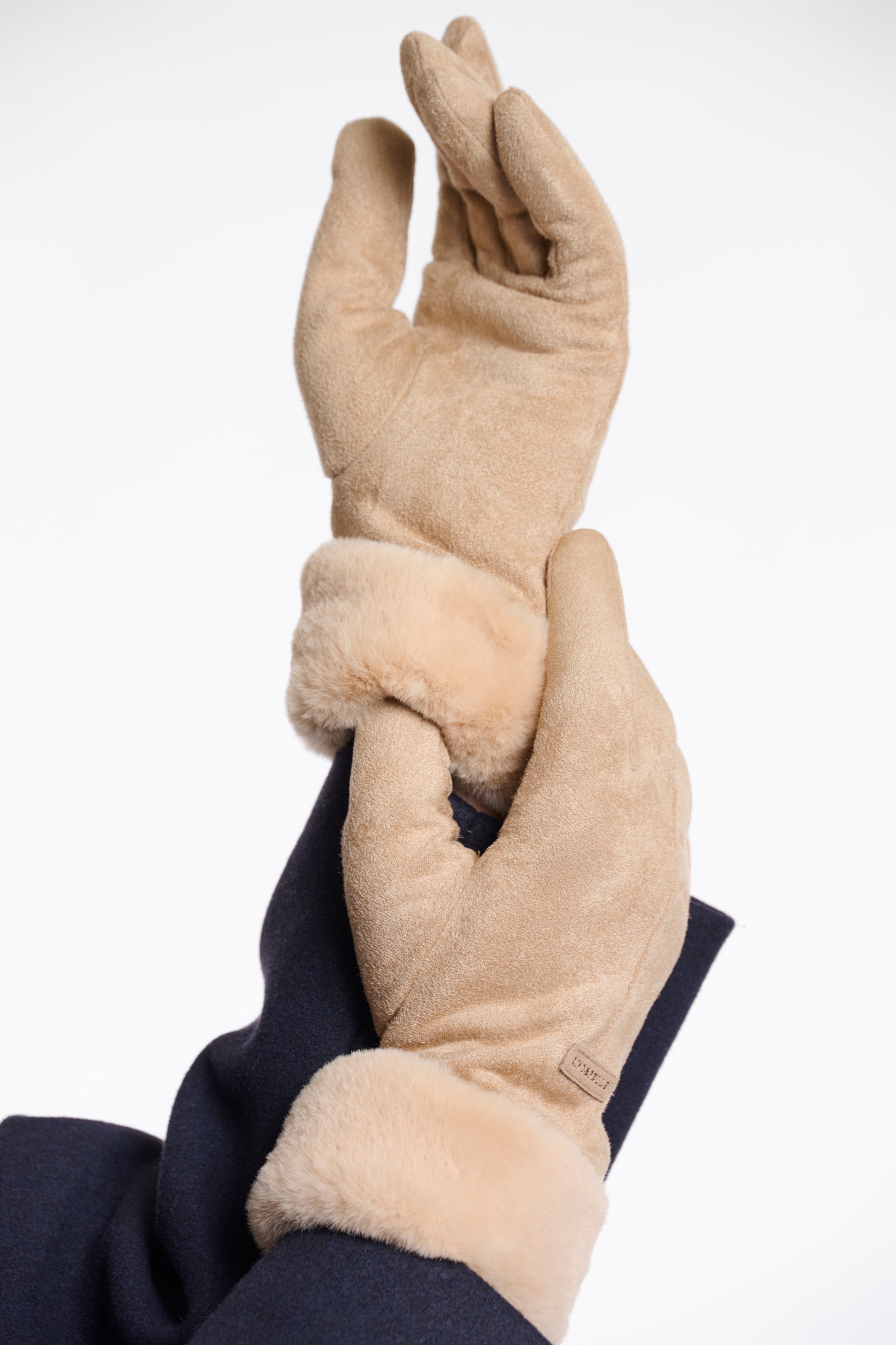 Handschuhe mit weichem Kunstfellbesatz "Danzo"