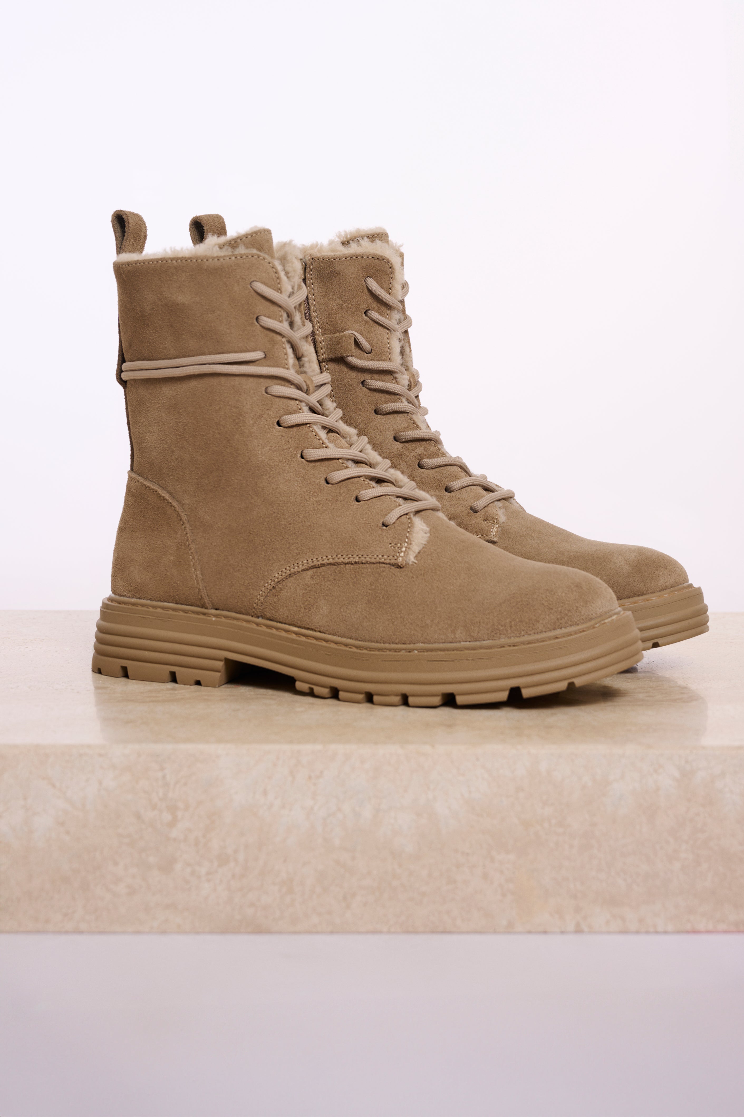 Lace Up Ankle Boots "Atia"