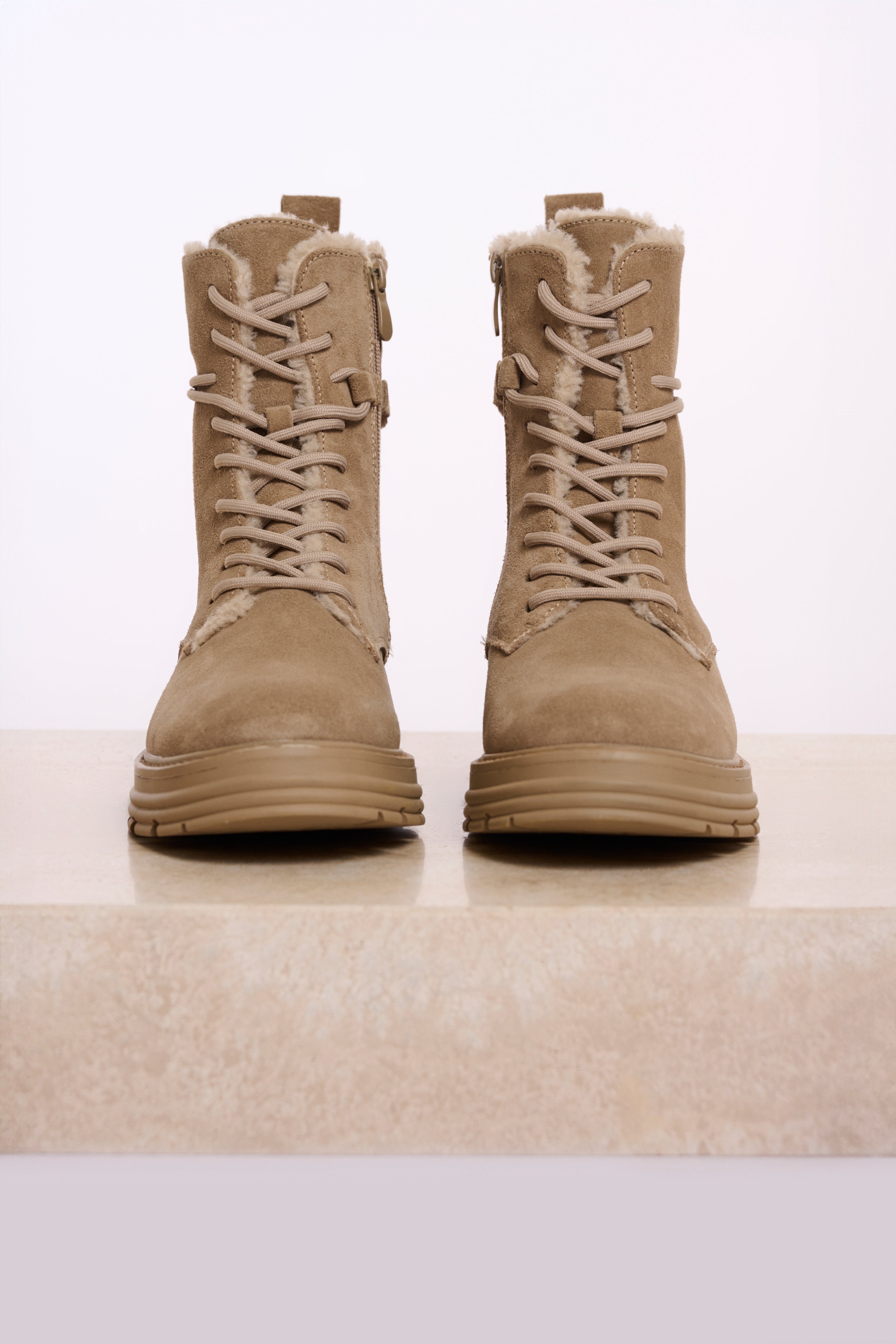Lace Up Ankle Boots "Atia"