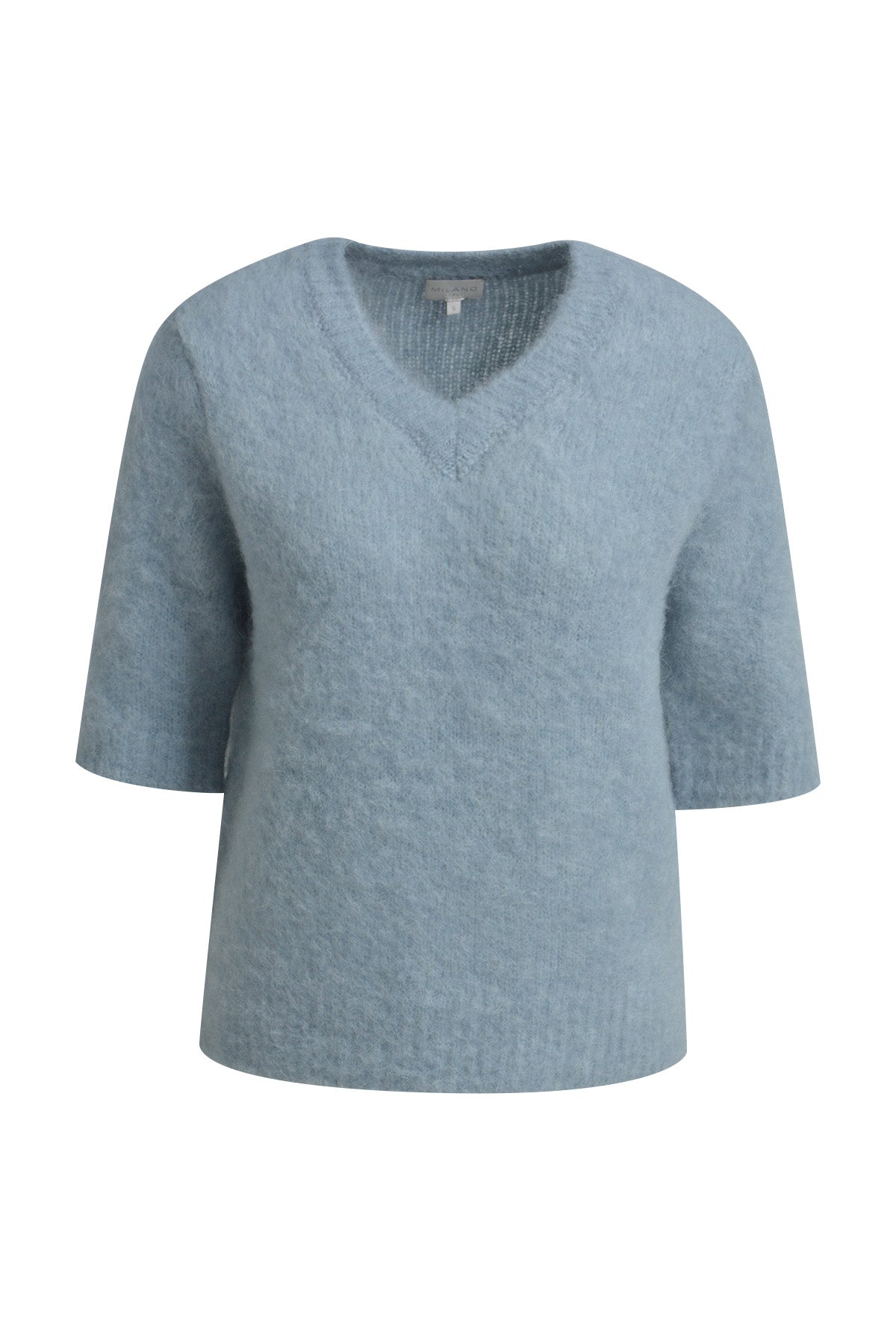Pullover mit V-Ausschnitt und 1/2 Arm