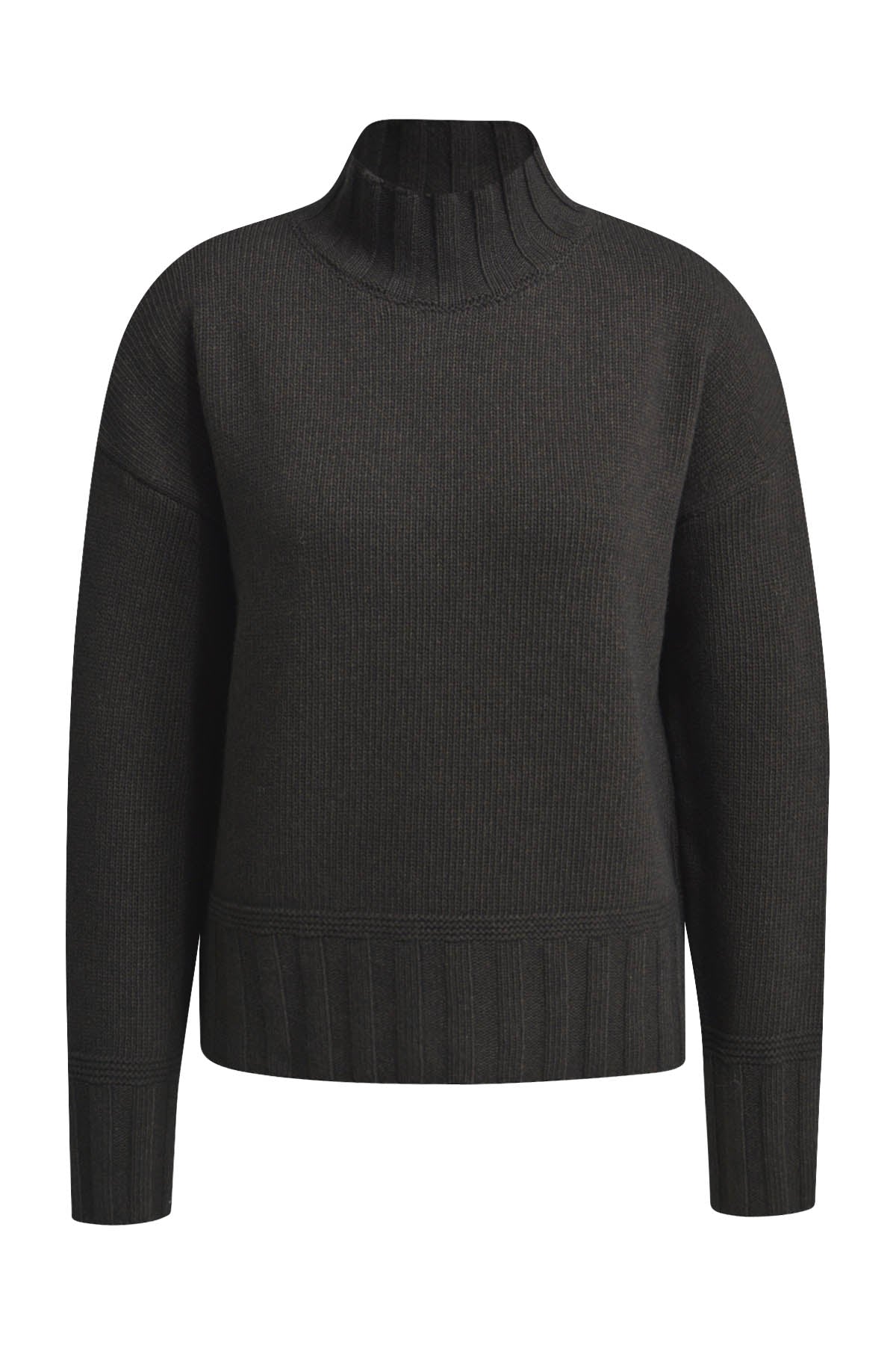 Luxuriöser Pullover mit Stehkragen