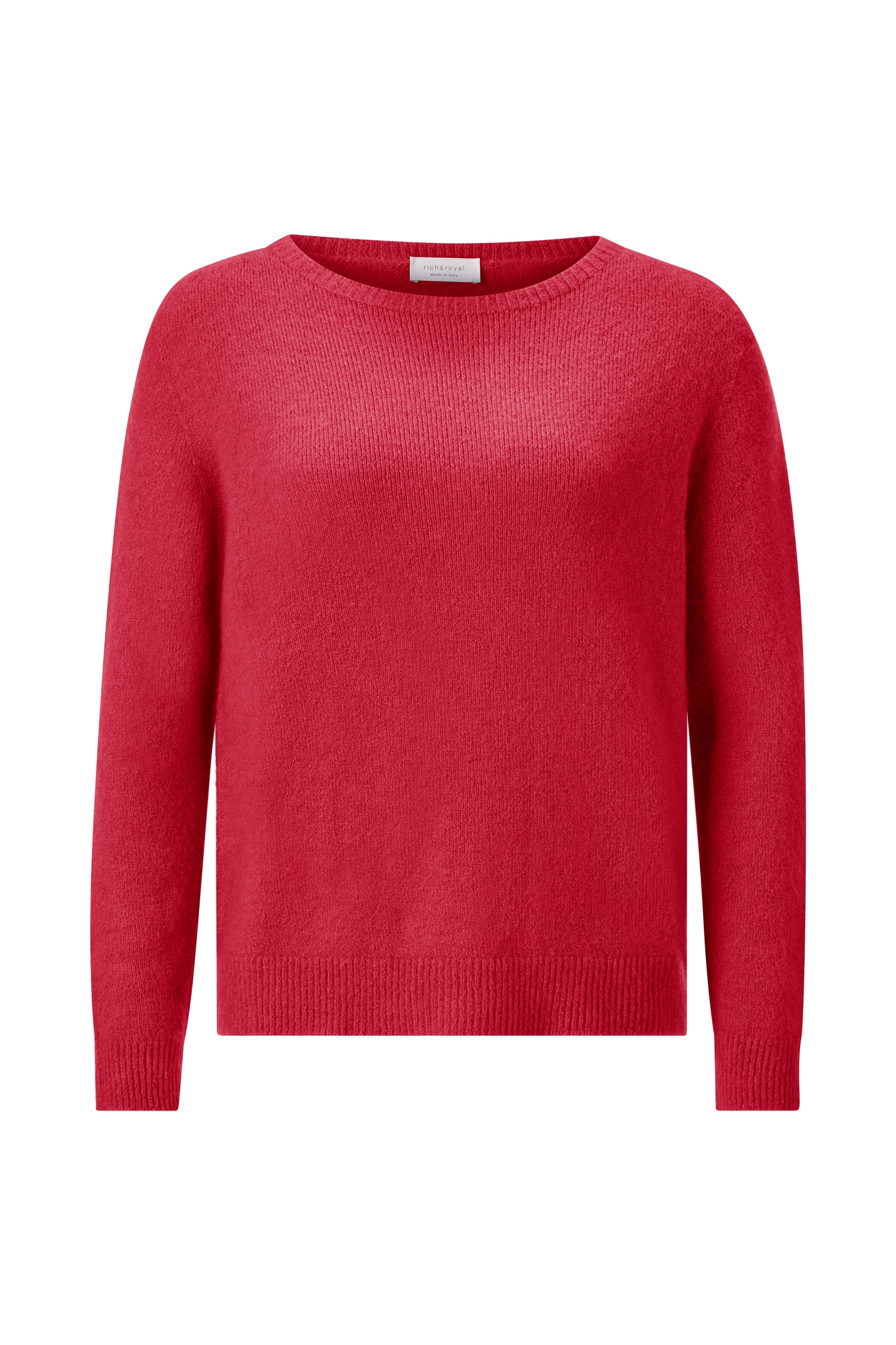 Feiner Strickpullover mit cleanem Design und hohem Tragekomfort