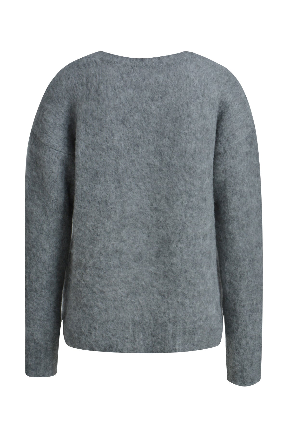 Lässiger Pullover mit überschnittenen Schultern