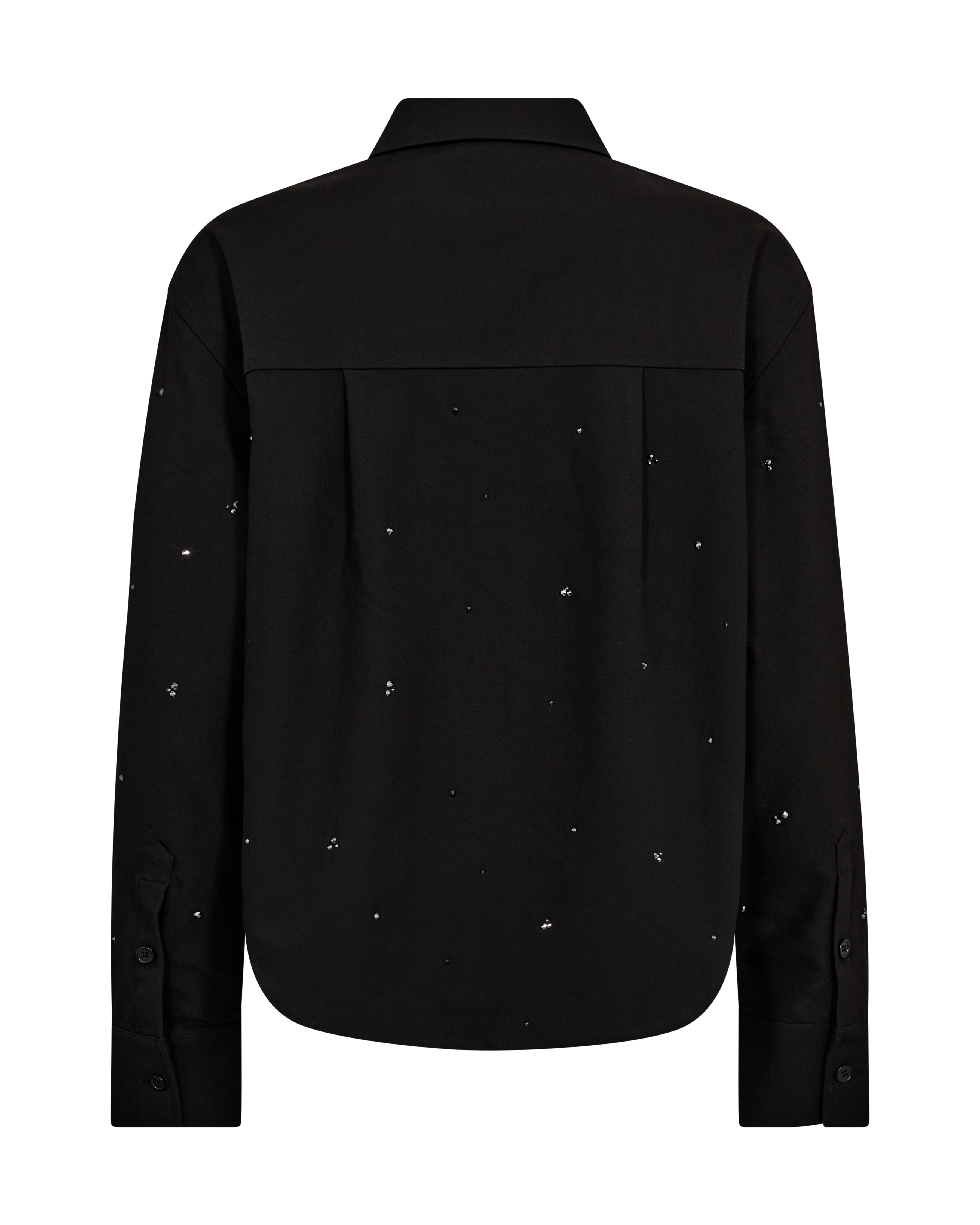Edles Hemd mit feinen Zierstein-Details
