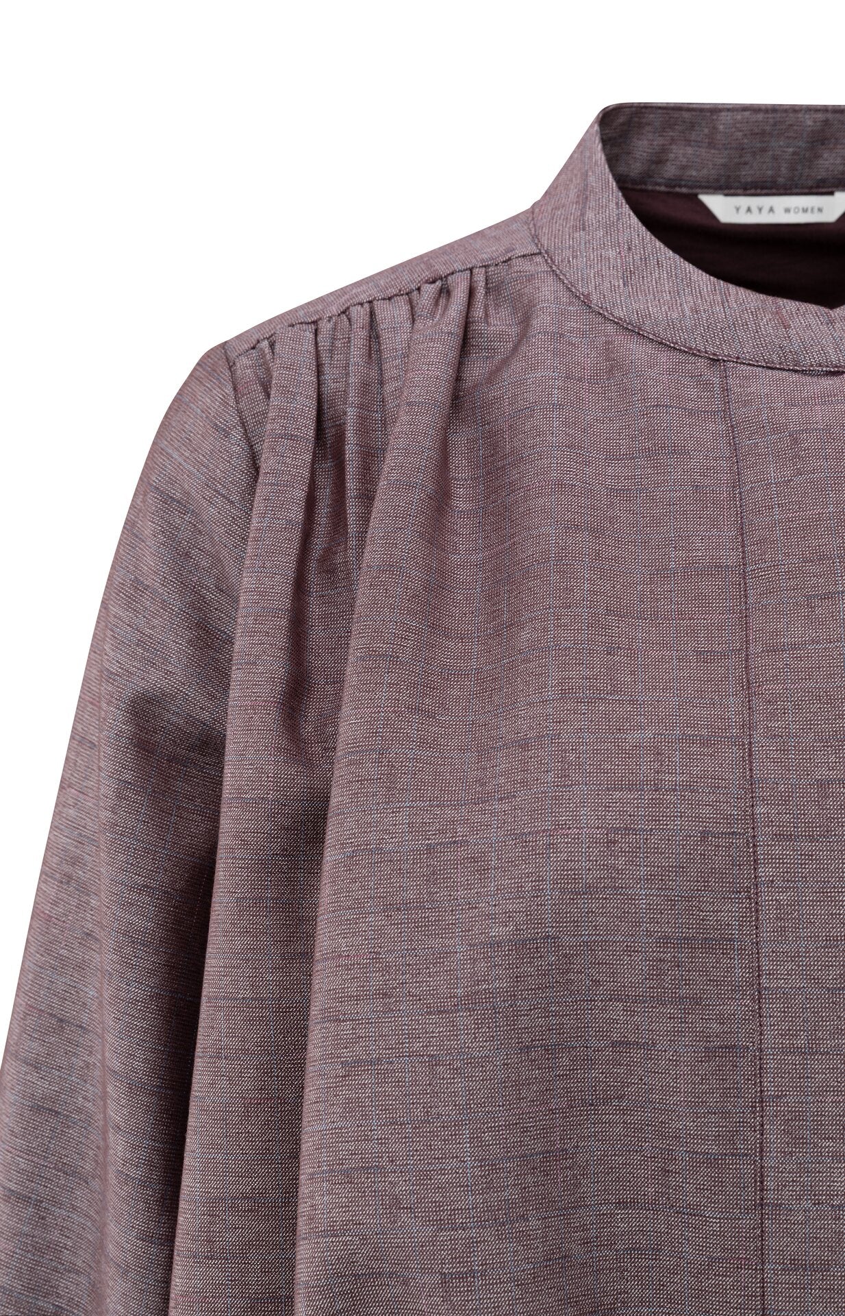 Stylishe Blusenjacke mit femininer Ballon-Silhouette