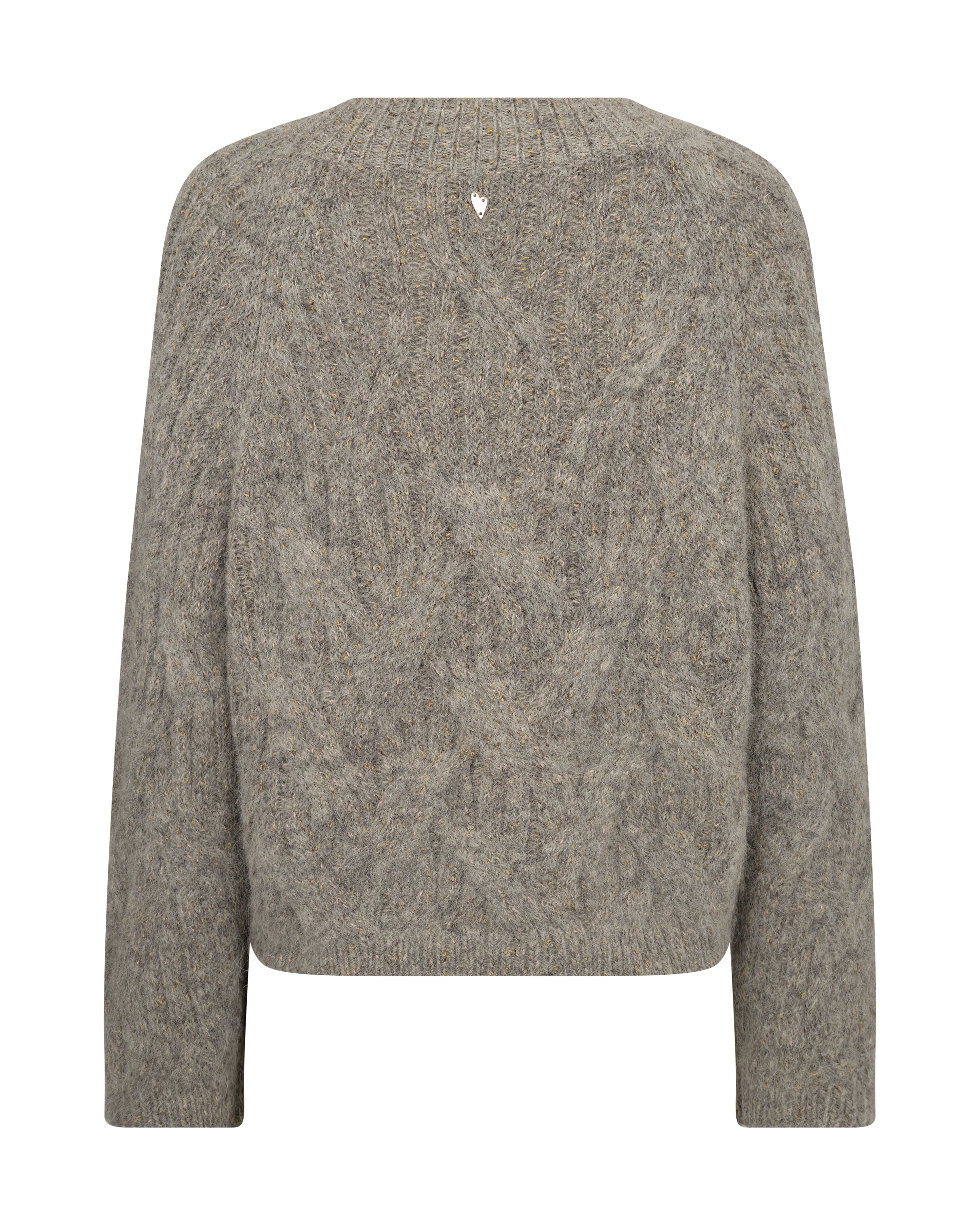 Zopfstrickpullover mit V-Ausschnitt – Luxus zumWohlfühlen