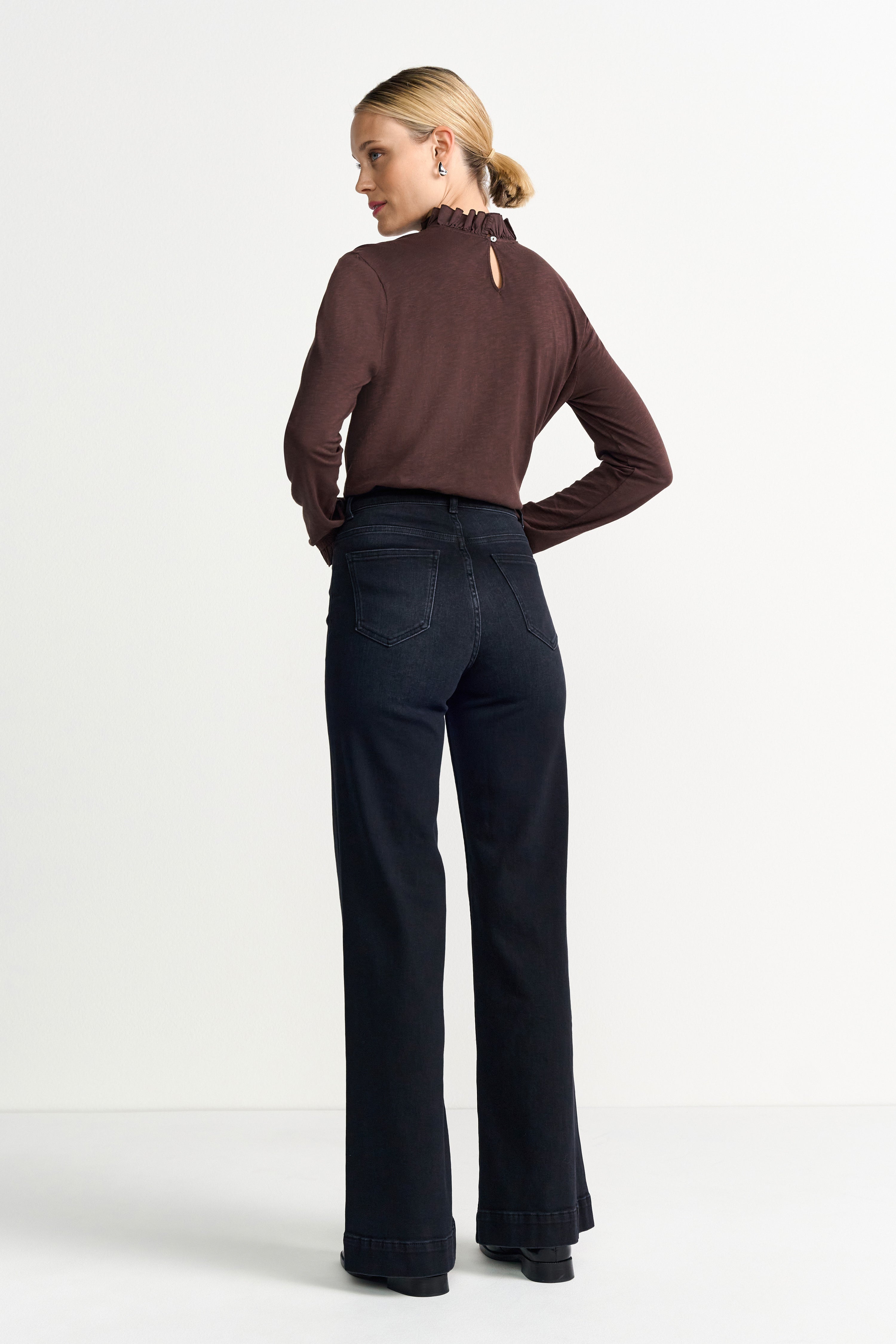 Feminines Shirt aus Bio-Baumwolle