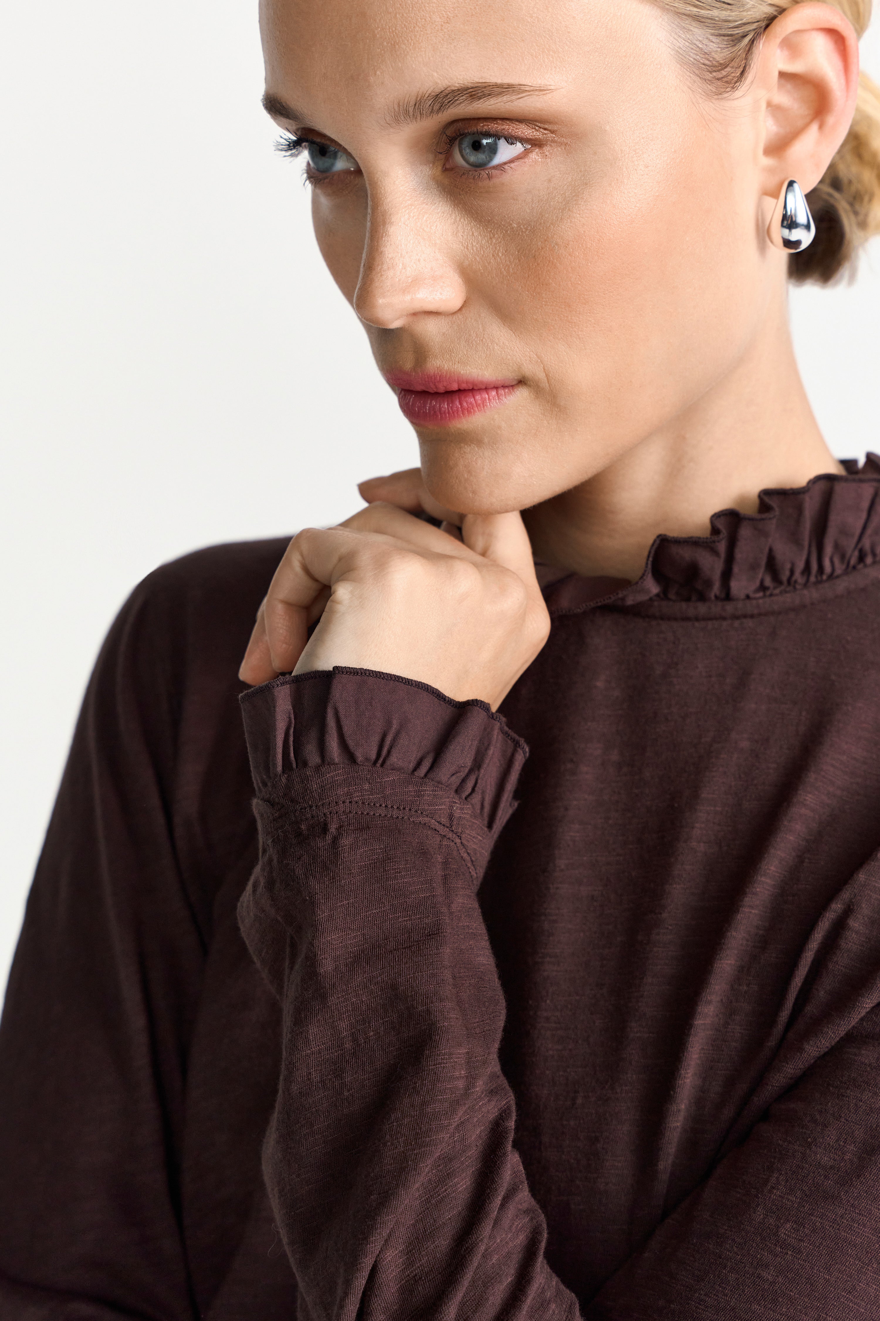 Feminines Shirt aus Bio-Baumwolle