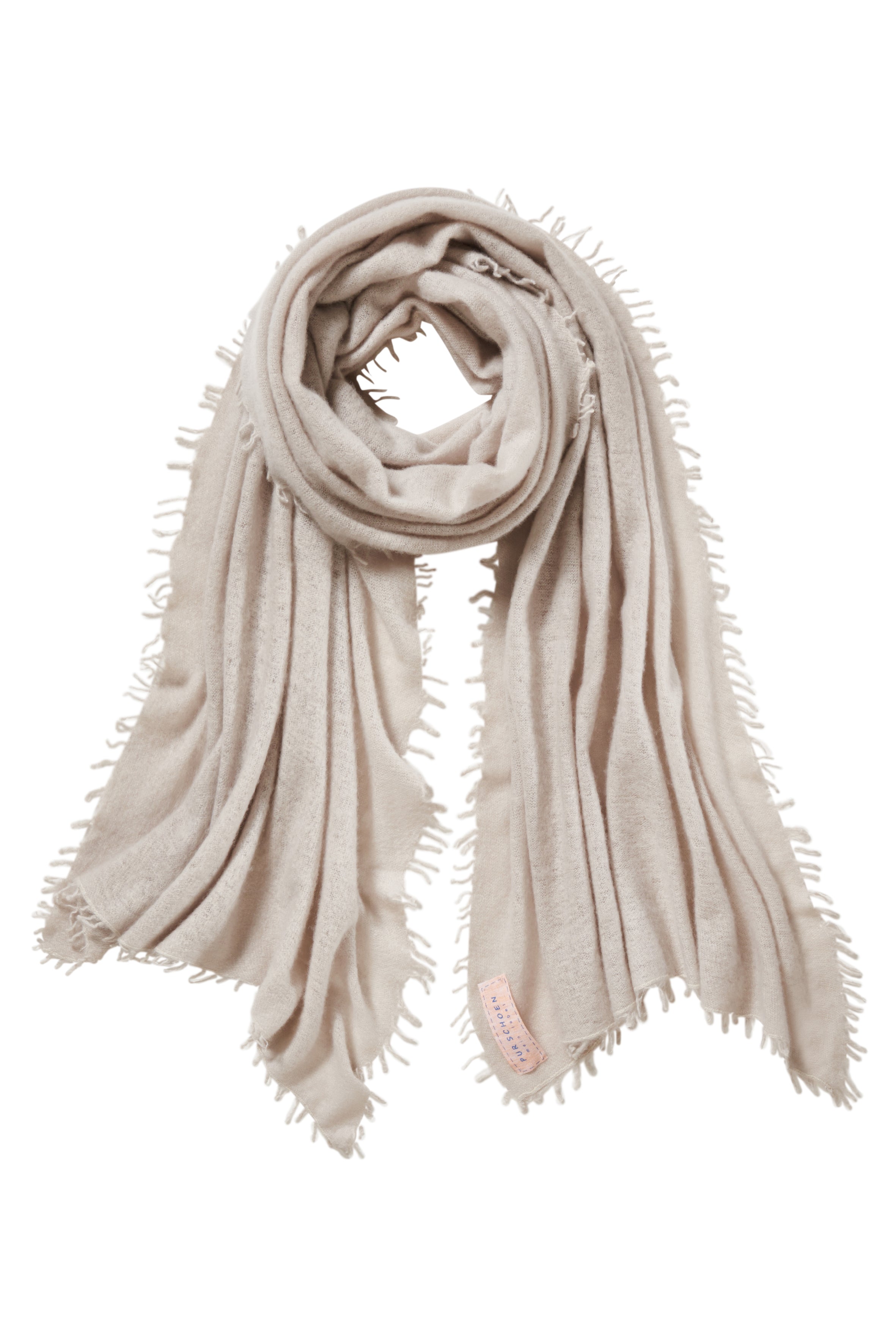 Cashmere Schal Stone Grey