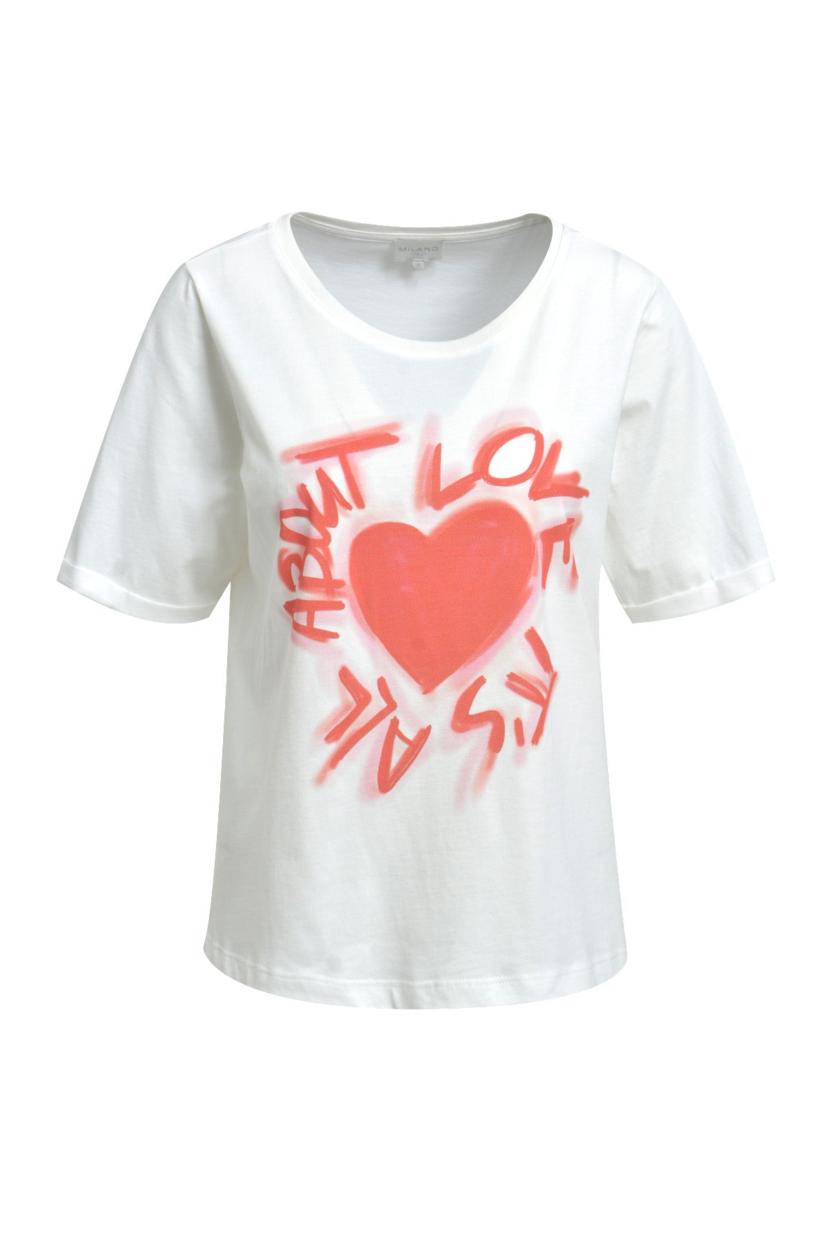 T-Shirt mit „Love“-Statement