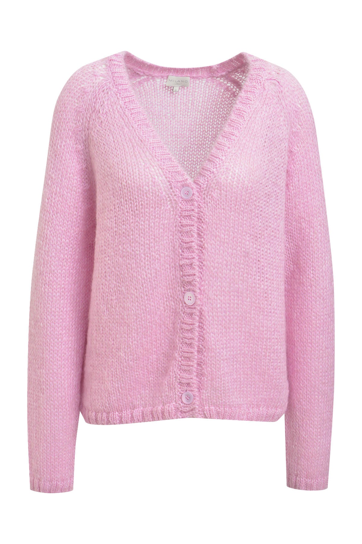 Oversize Strickjacke mit drei Knöpfen