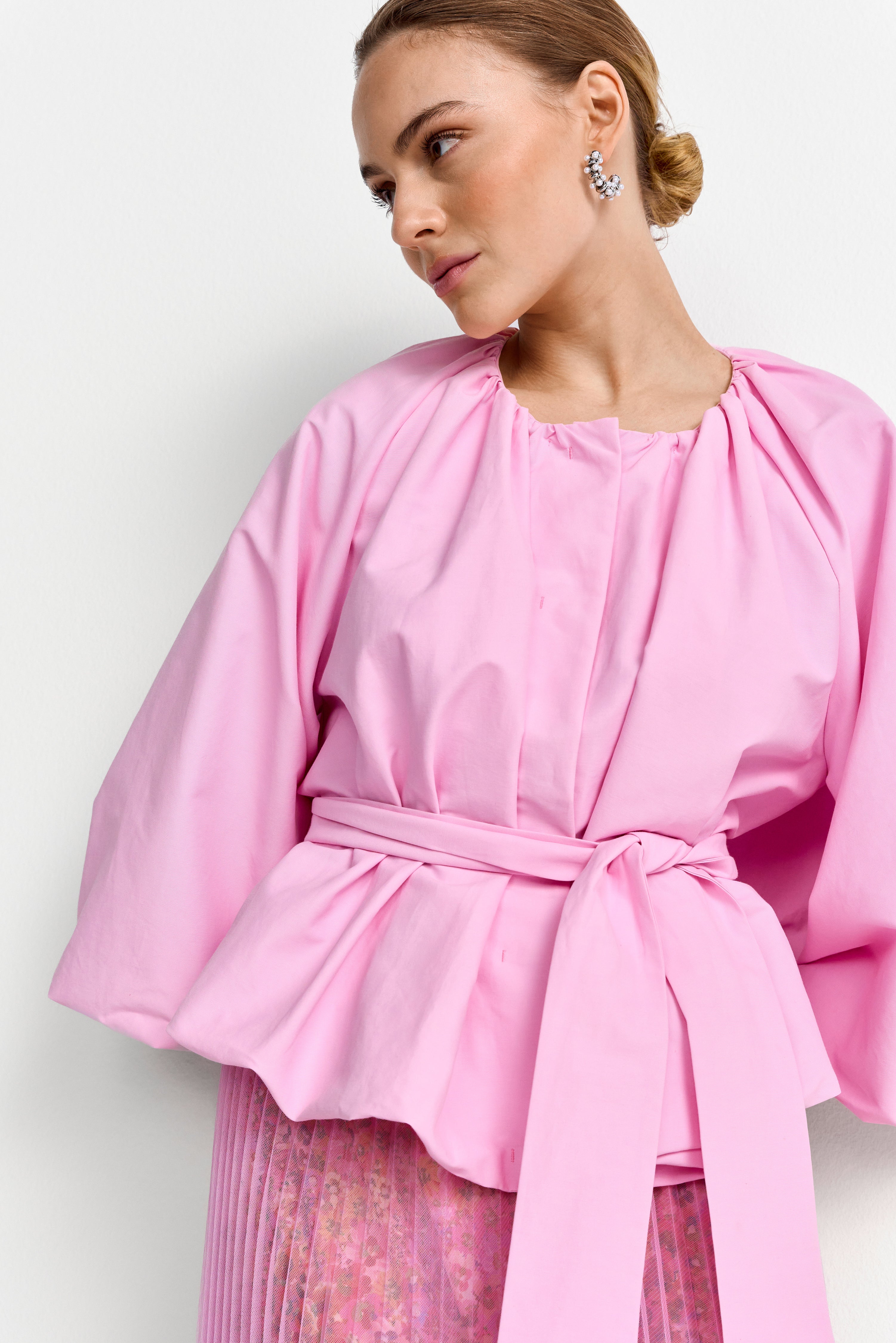 Die Bluse in angesagter Balloon Shape