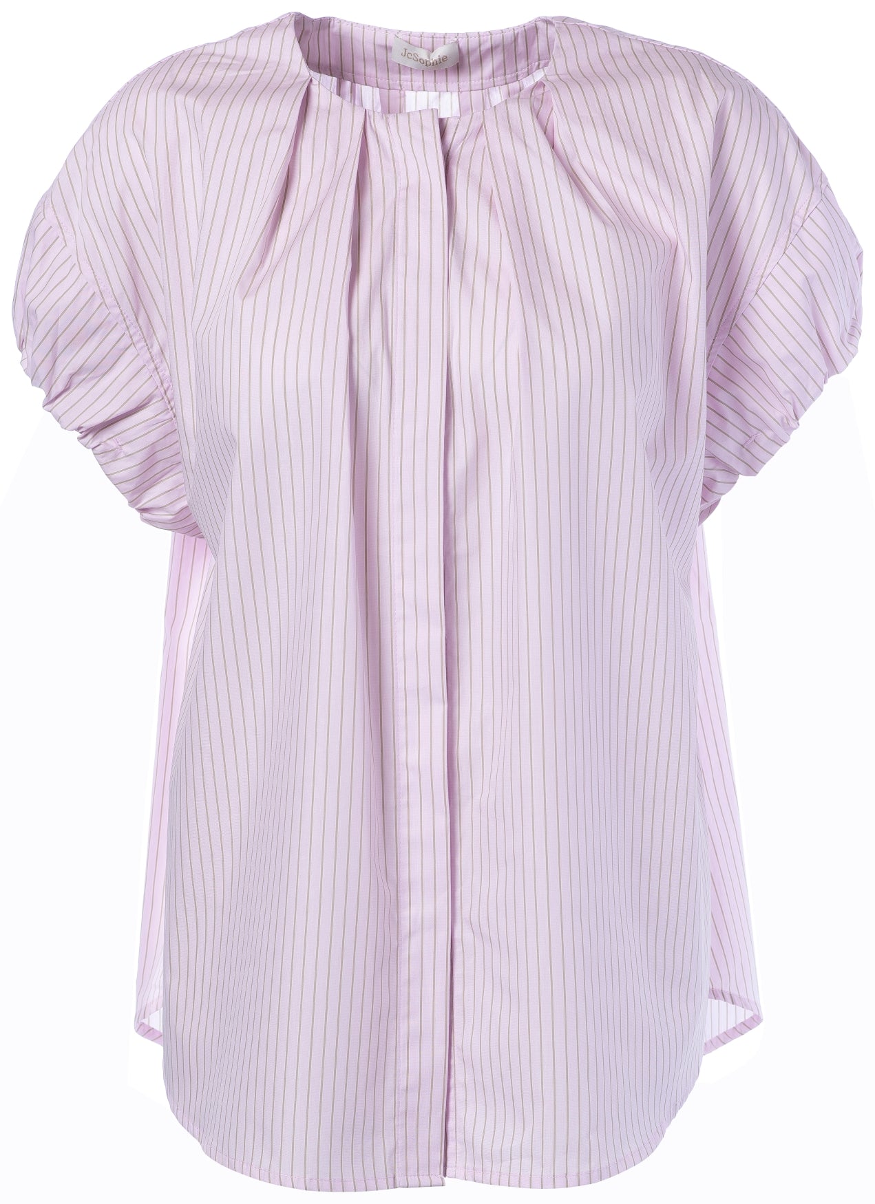 Oversized-Bluse mit raffiniertem Volumen