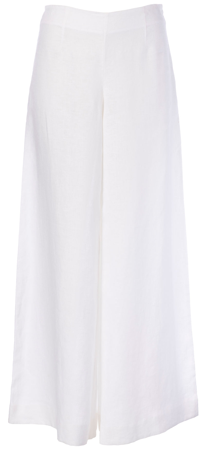 Die fließende Wide-Leg-Hose in Weiß