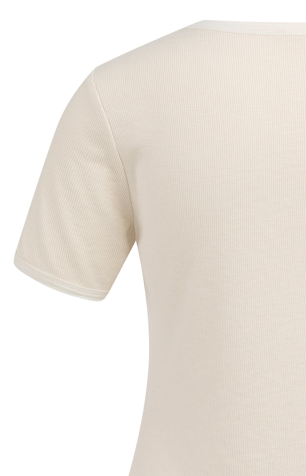 T-Shirt mit raffiniertem Netz-Detail