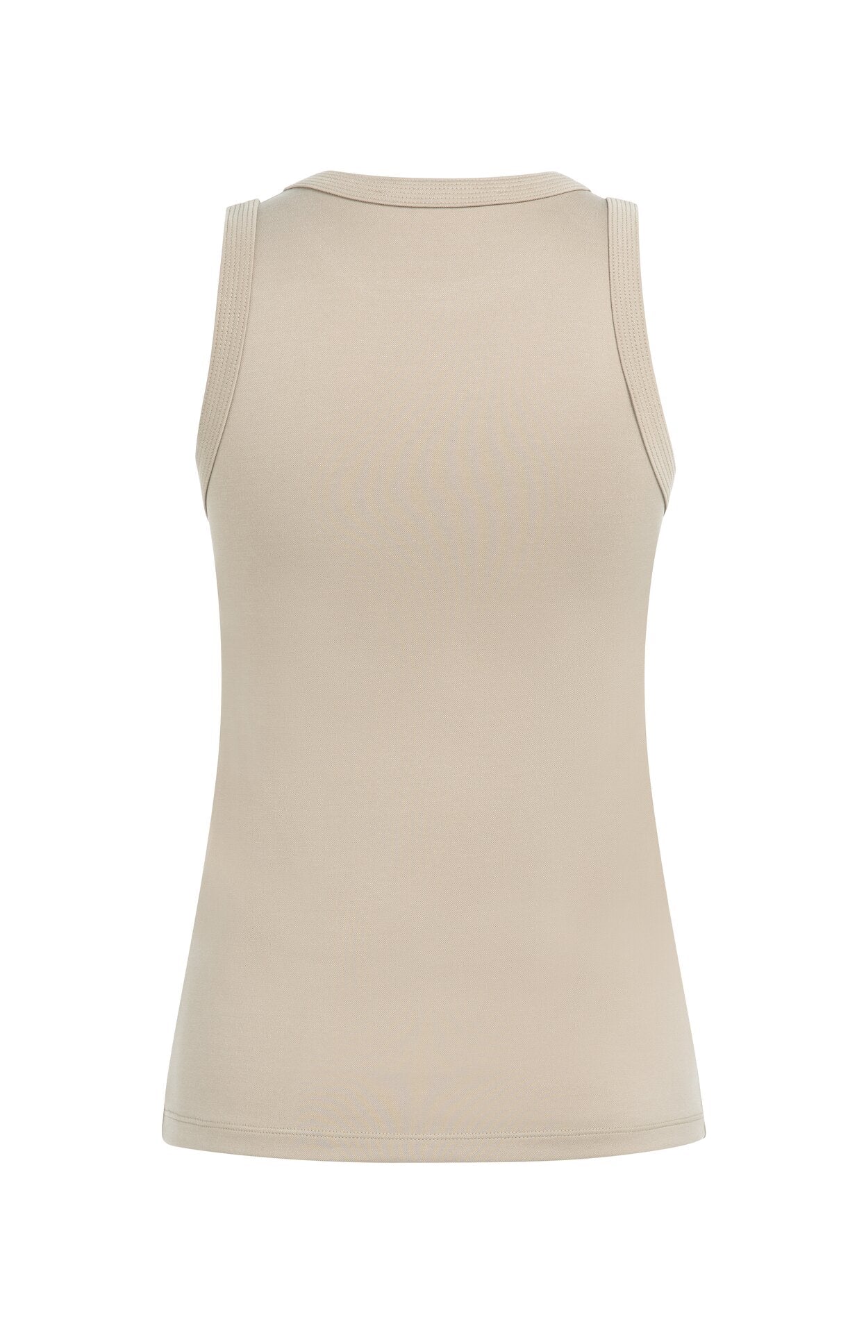 Das Tanktop in sanftem Beige