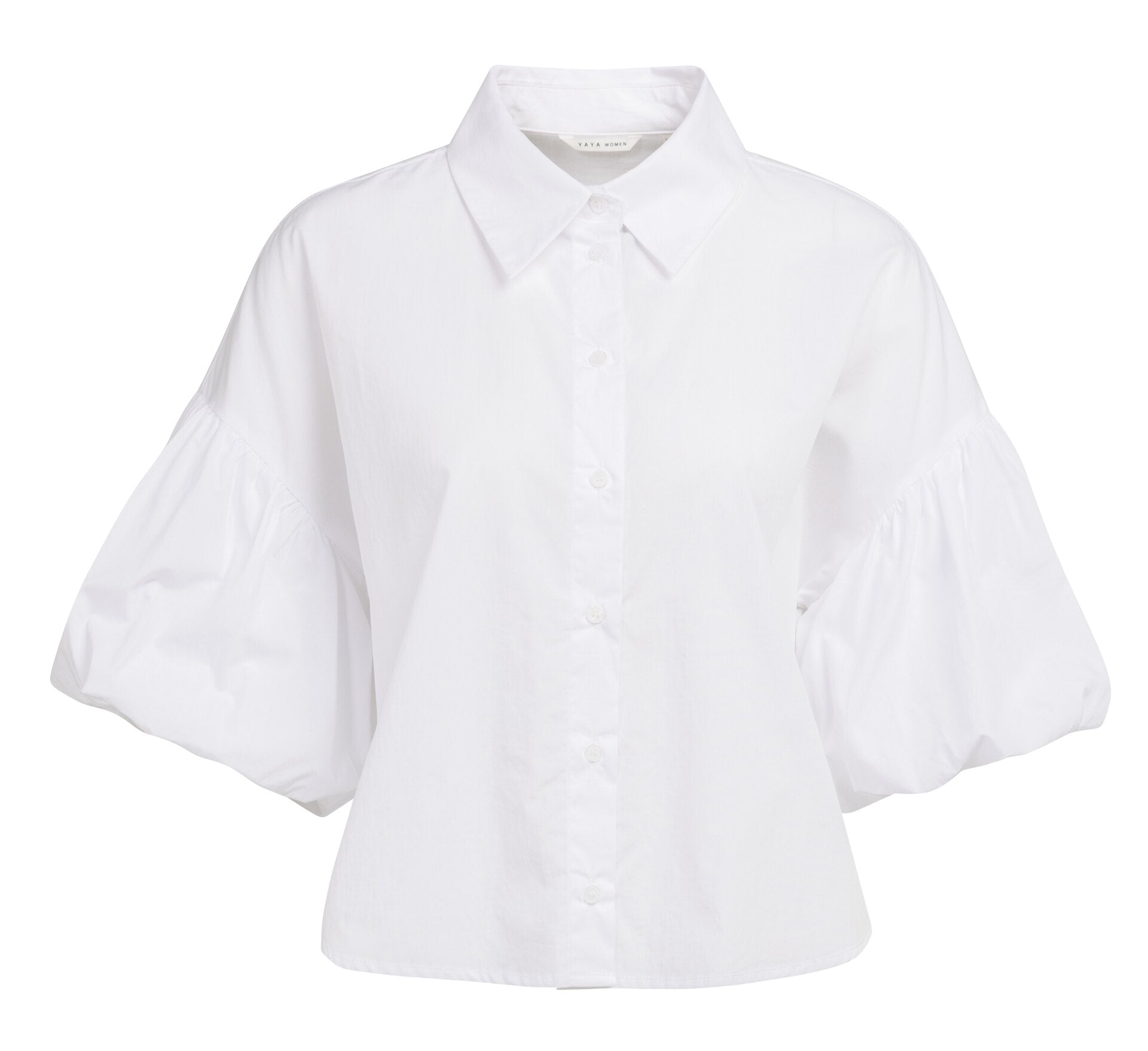 Die Oversized-Bluse mit femininen Ballonärmeln