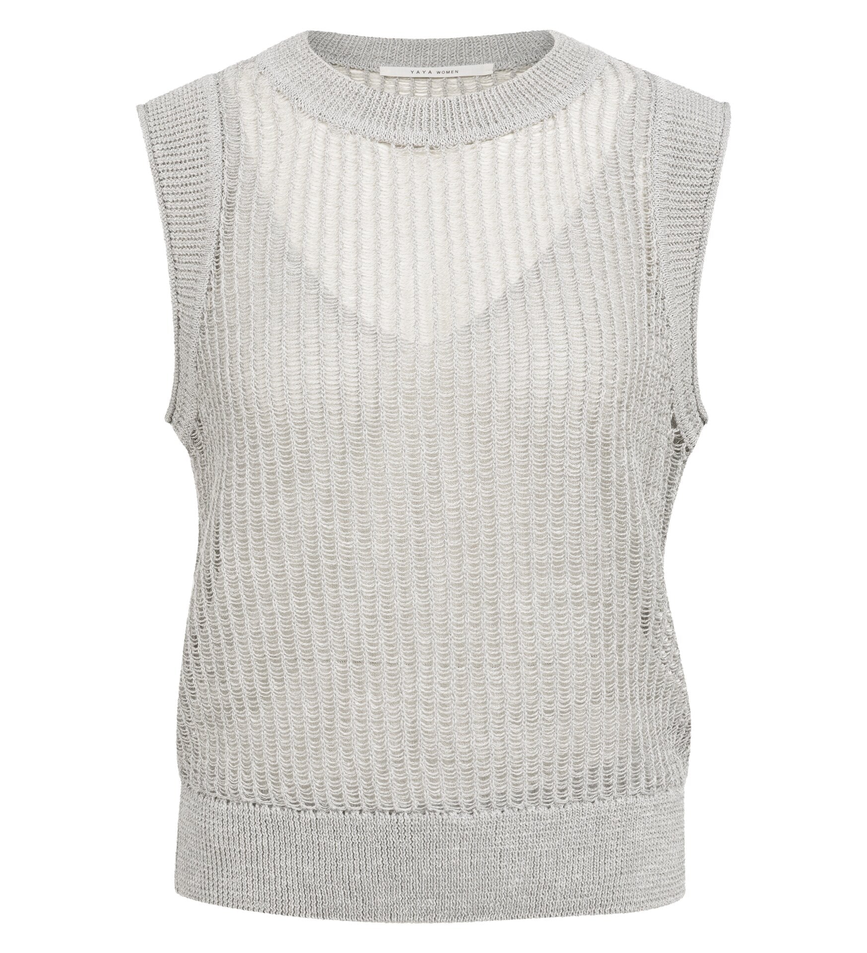 Stricktop-Set in grobmaschiger Optik
