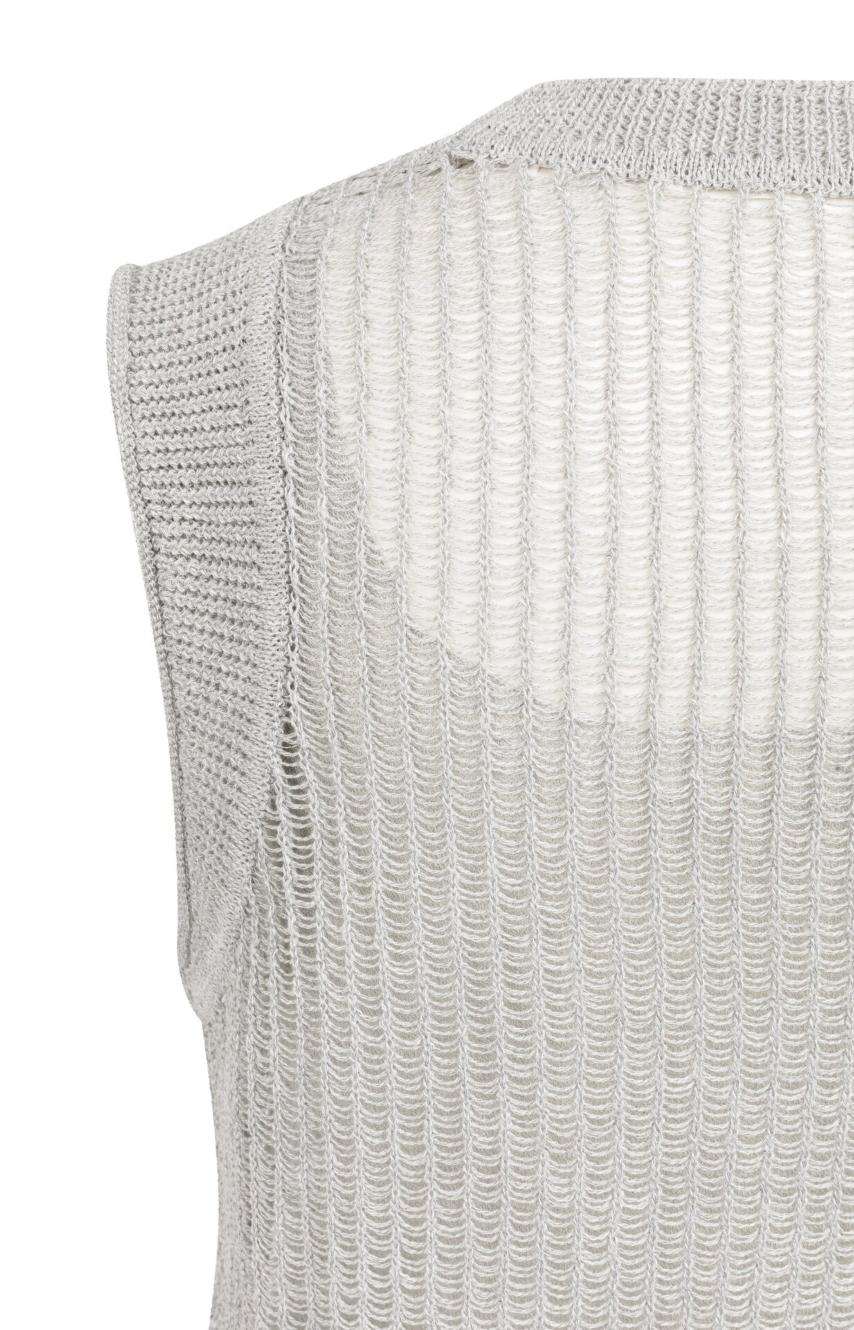 Stricktop-Set in grobmaschiger Optik