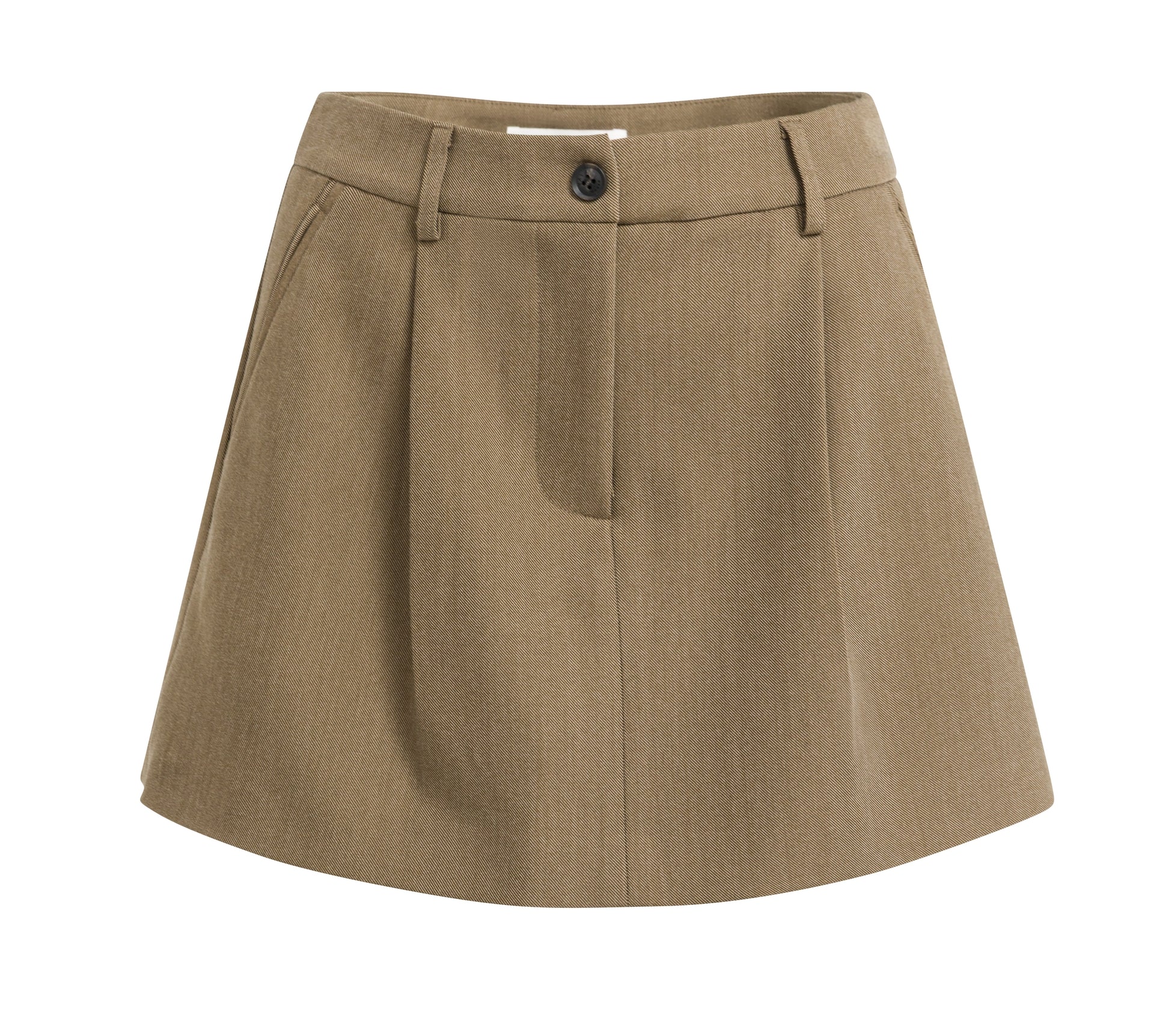 Klassischer Mini-Skort mit eleganten Bundfalten