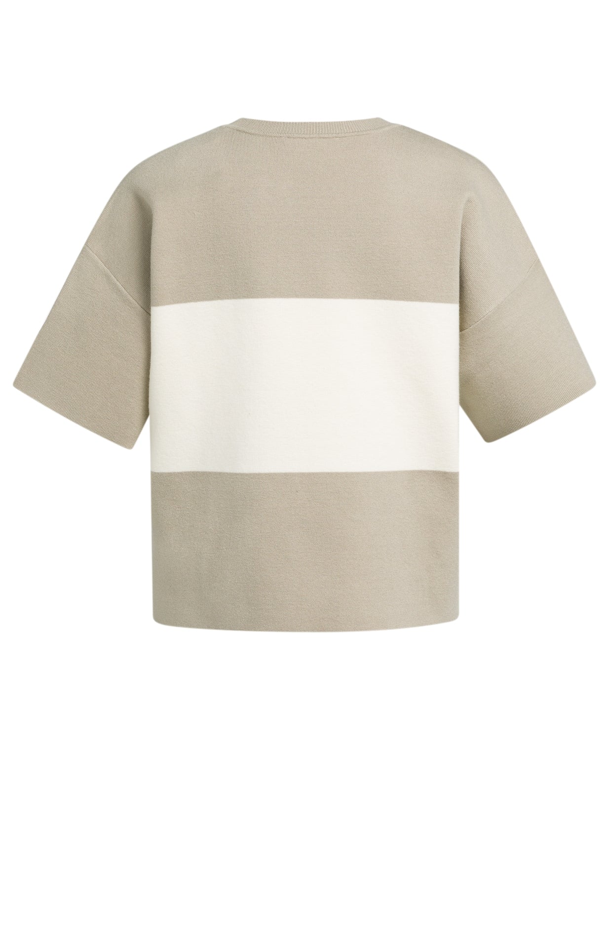 Modischer Feinstrick-Pullover mit markantem Blockstreifen