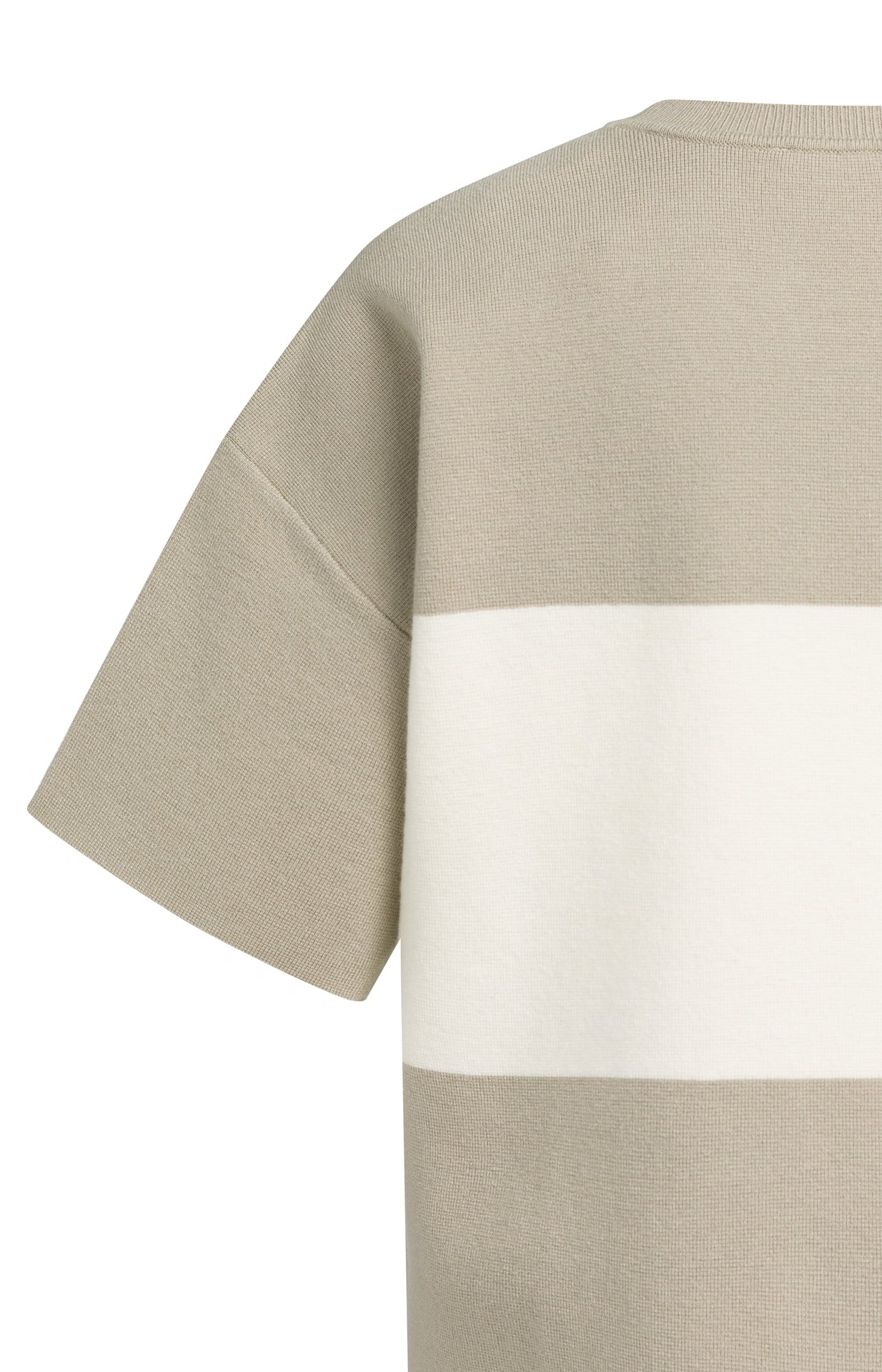 Modischer Feinstrick-Pullover mit markantem Blockstreifen