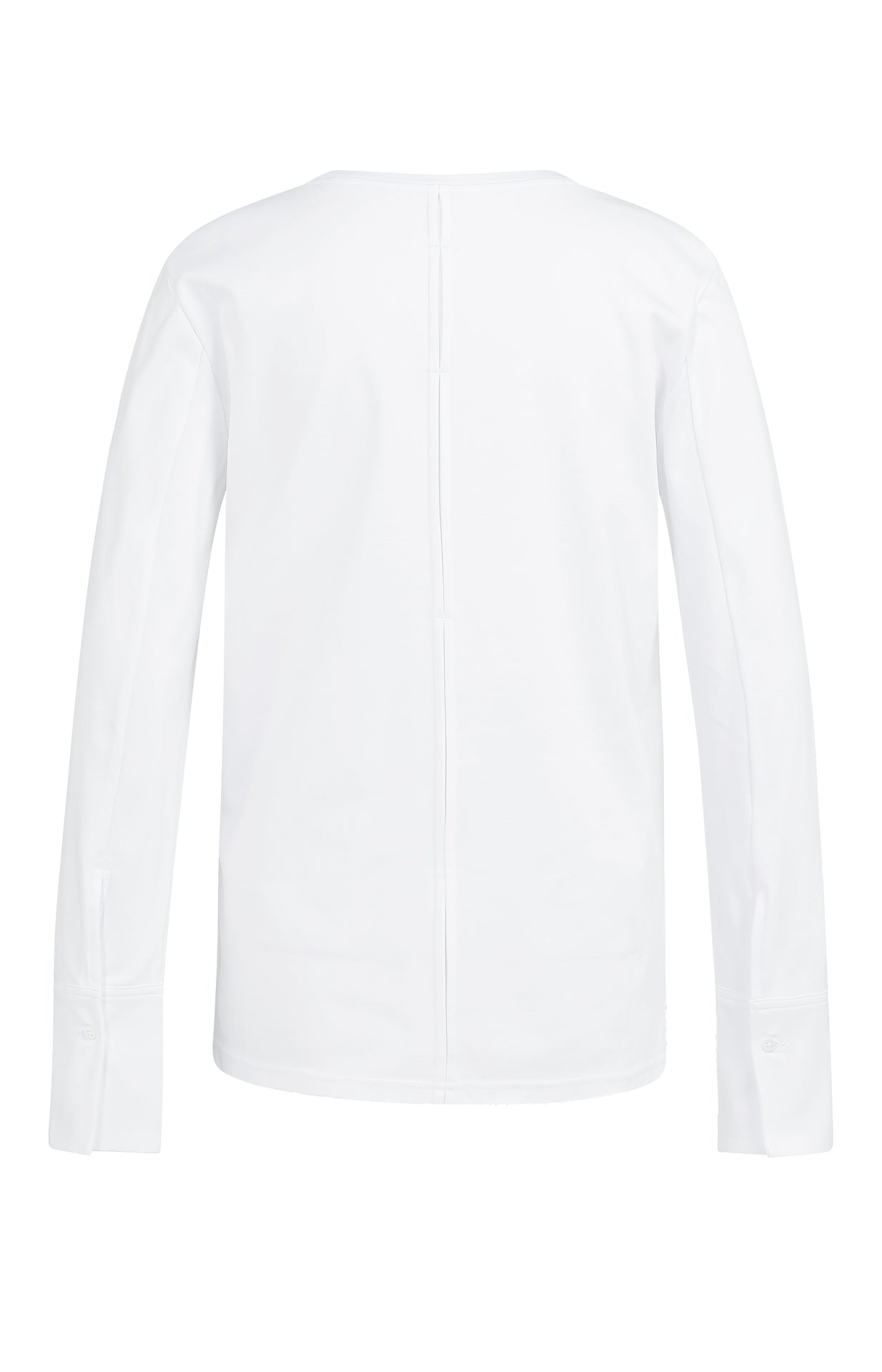 Cleanisiertes Longshirt mit Web-Bündchen