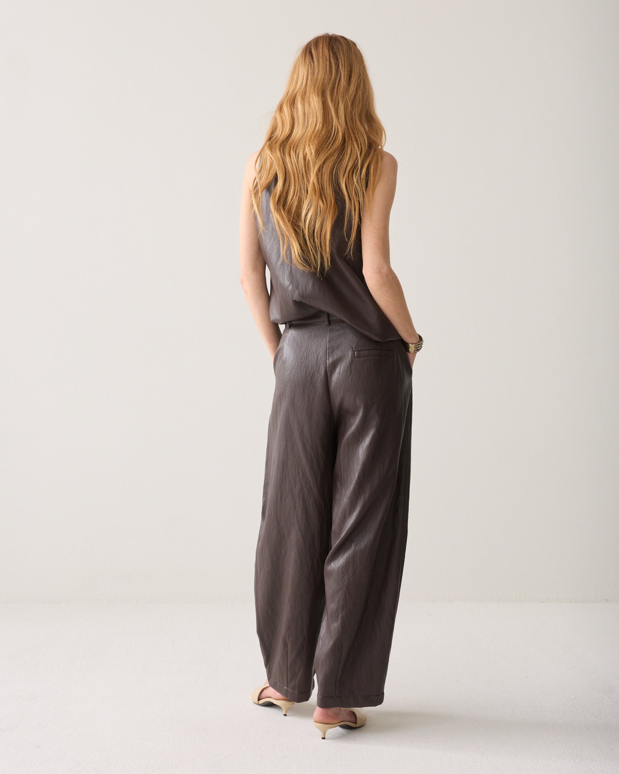 Kunstleder Ballonhose