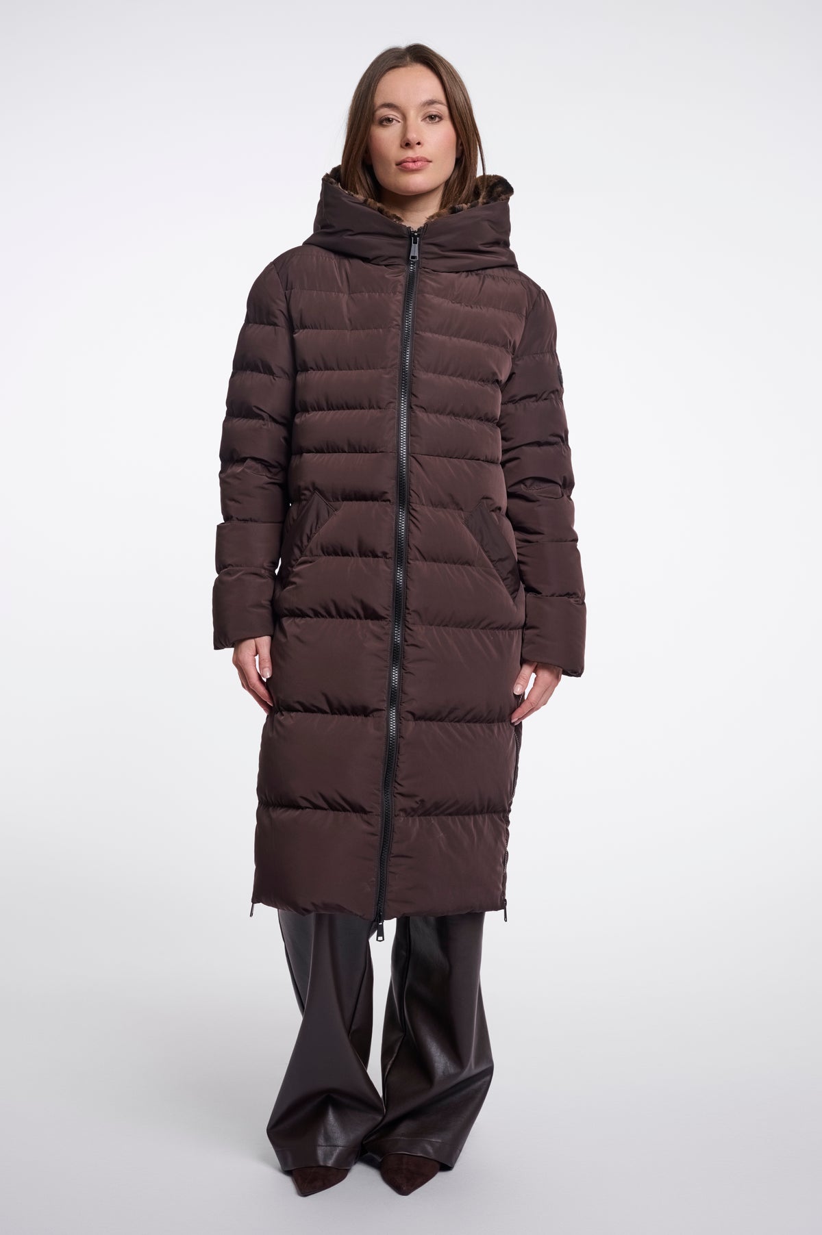 Wintermantel Keilafur Leo