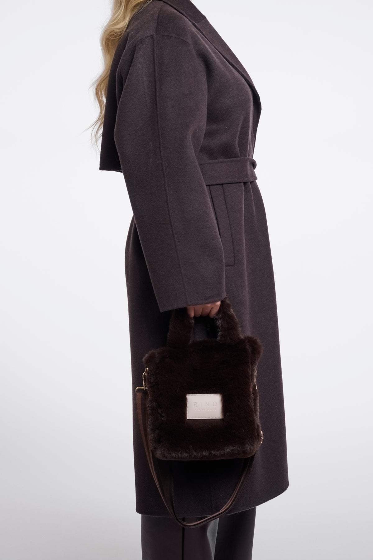 Die Faux-Fur Handtasche Hasina