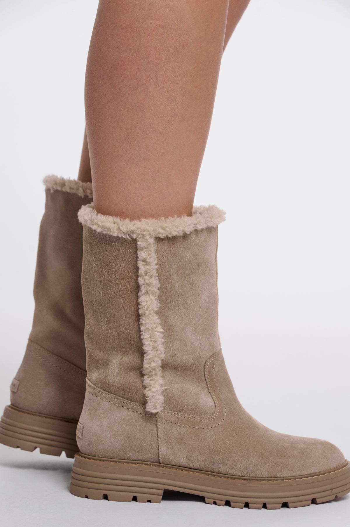 Die gefütterte Stiefelette Adeline
